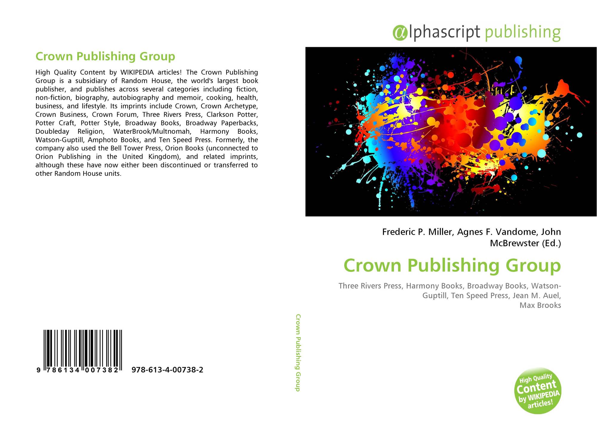 Crown Publishing Group 978 613 4 2