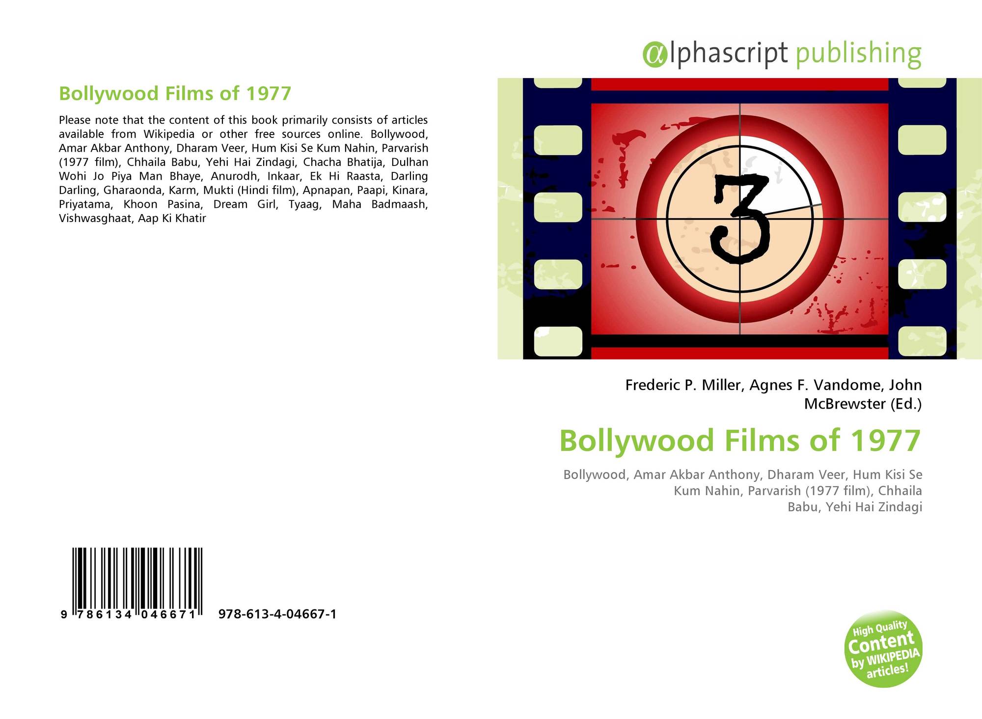 Bollywood Films Of 1977 978 613 4 04667 1 6134046671 9786134046671 (1)imdb 6.72 h 19 min1977nr. morebooks