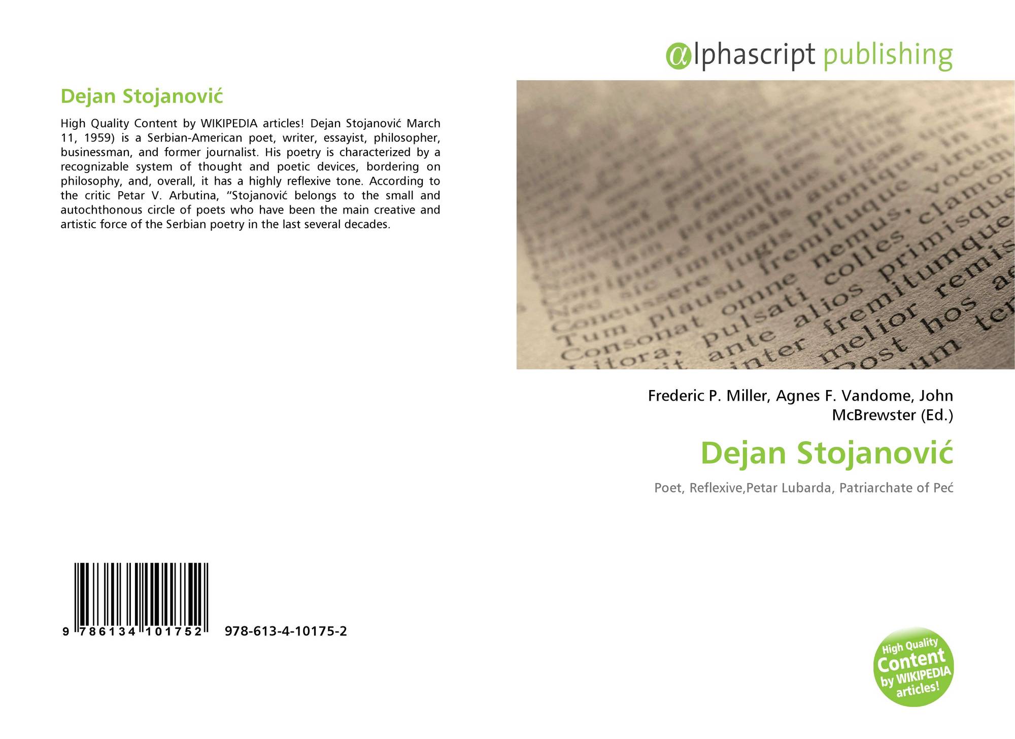 Search Results For Sreten Stojanovic