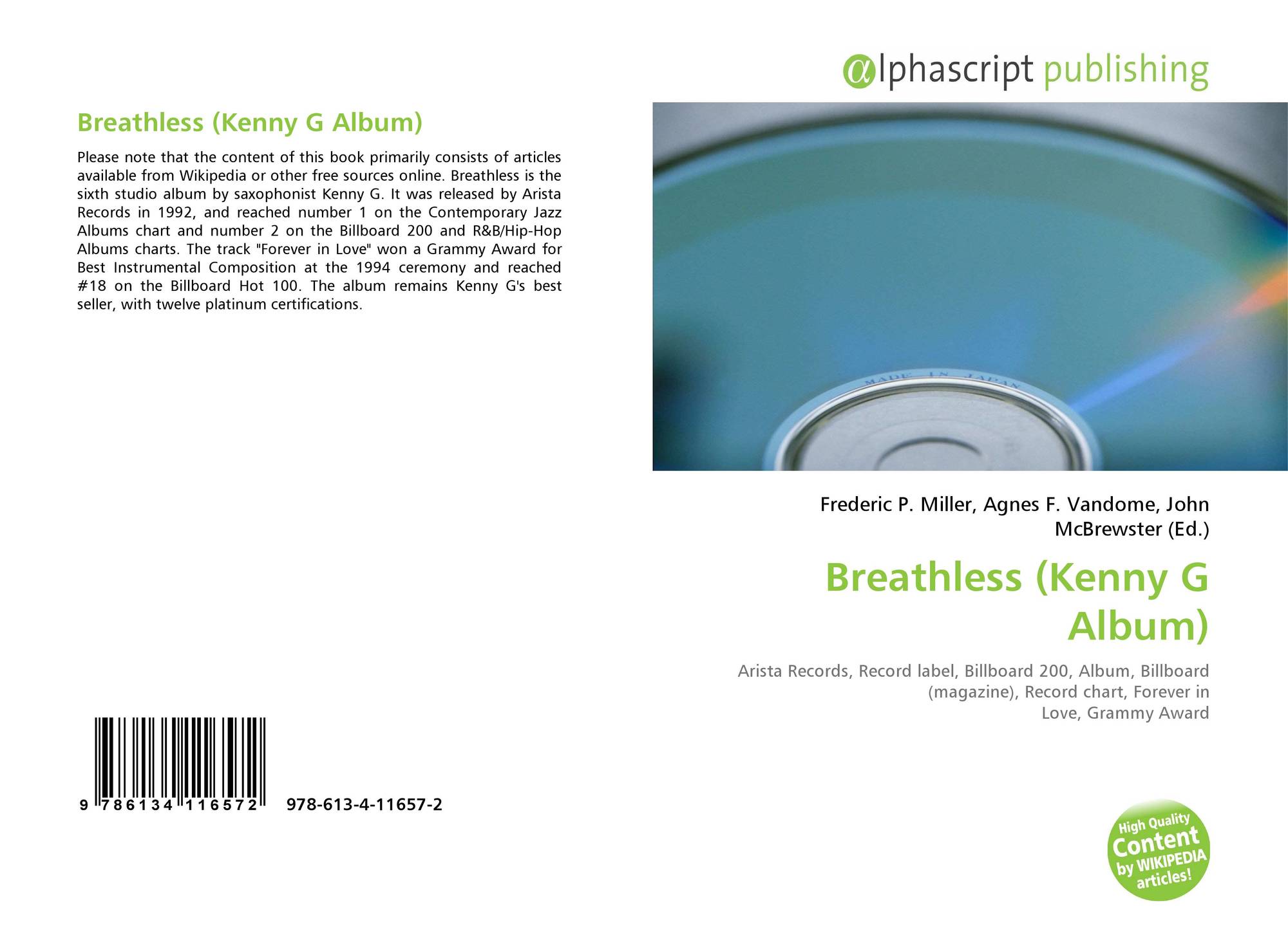 breathless kenny g album