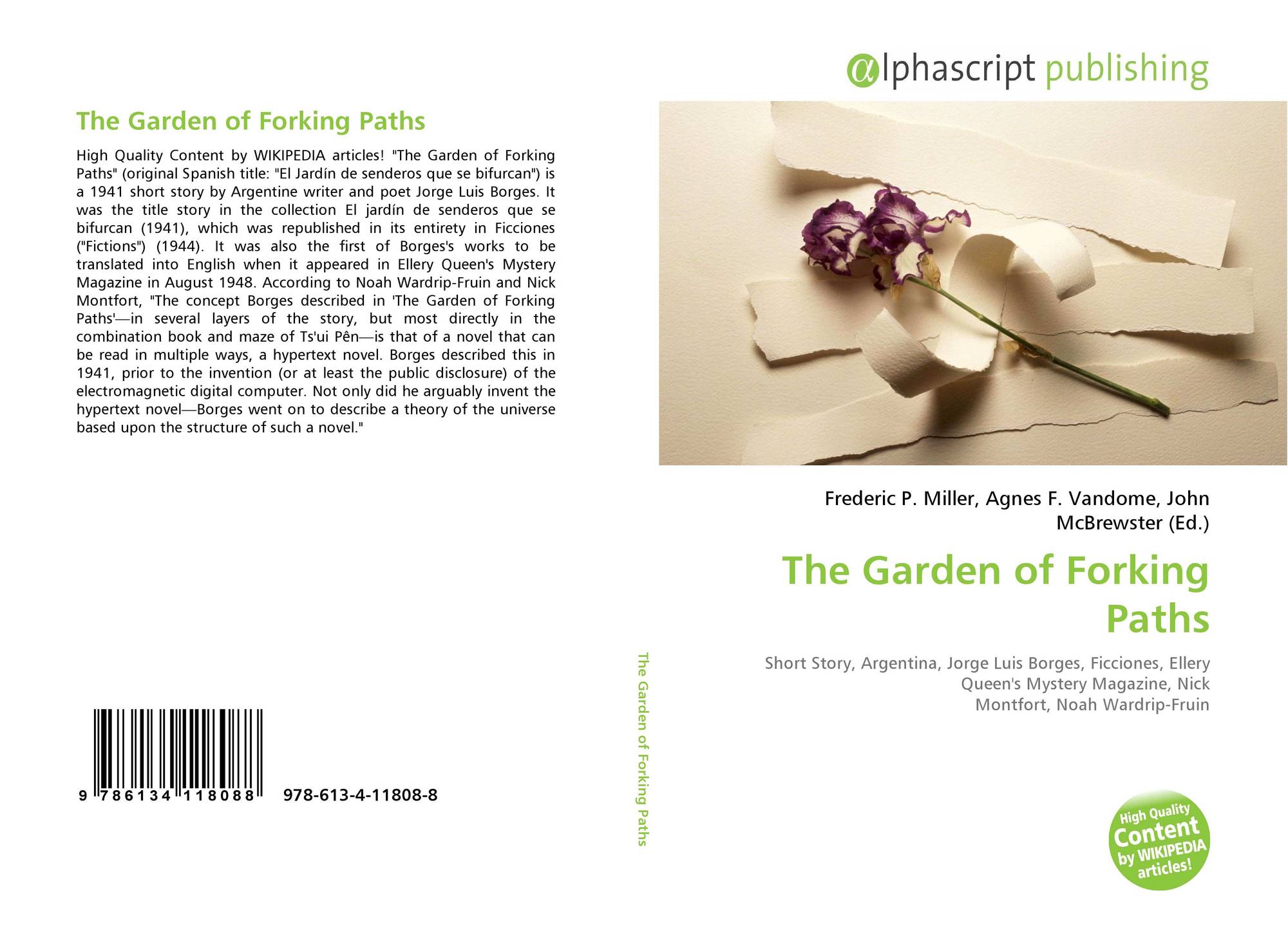 The Garden Of Forking Paths 978 613 4 11808 8 6134118087