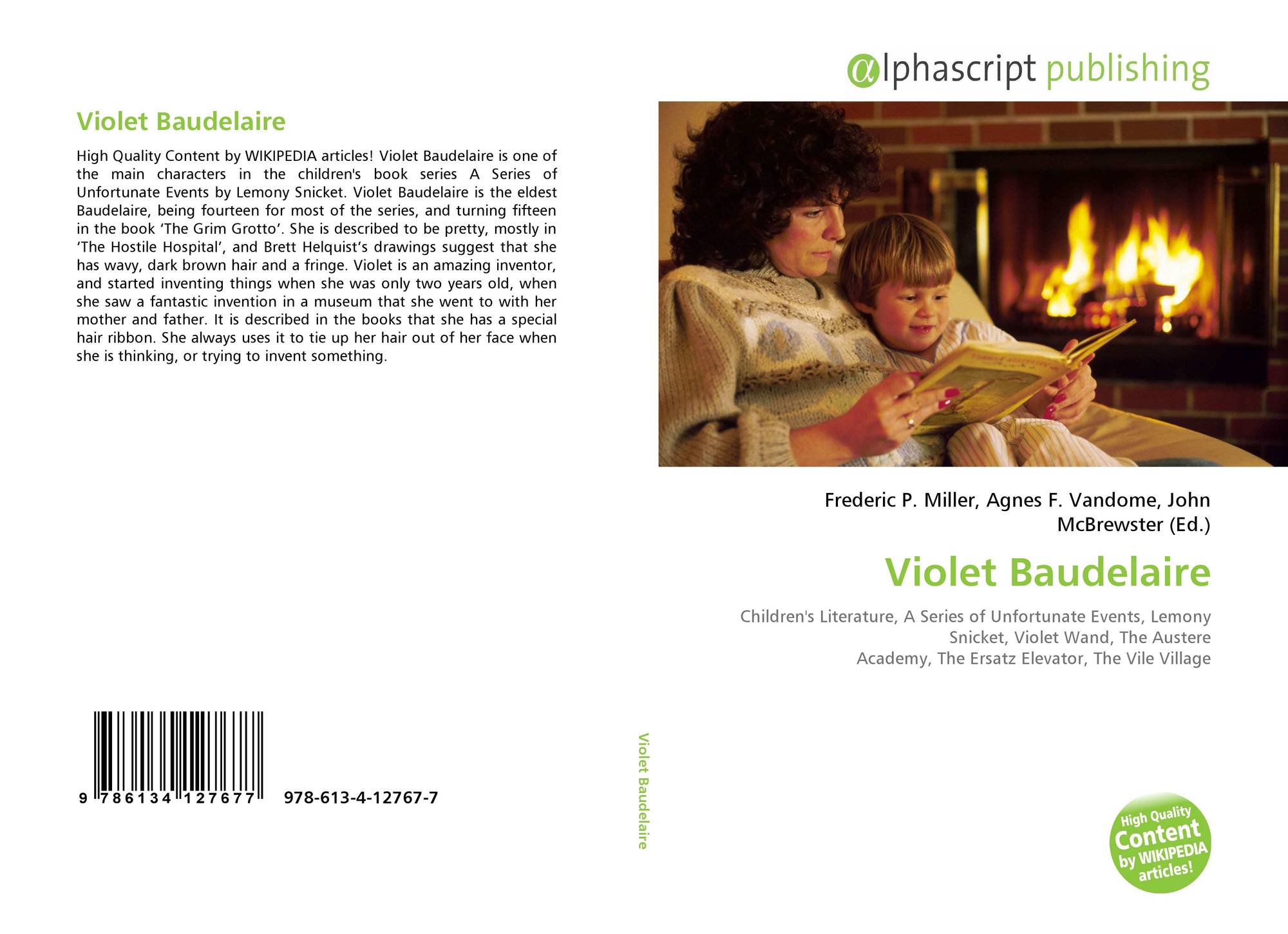 Violet Baudelaire 978 613 4 12767 7 6134127671 9786134127677