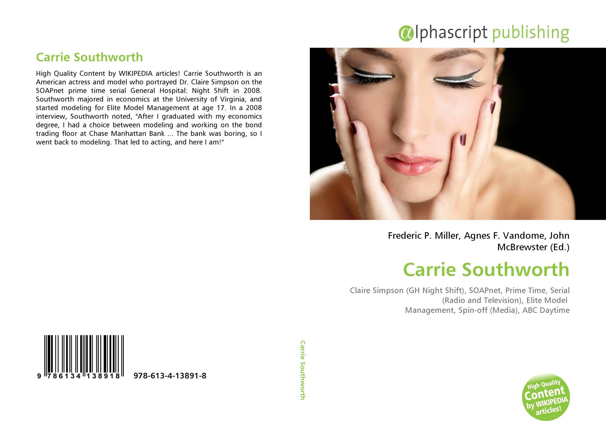carrie southworth 978 613 4 13891 8 6134138916 carrie southworth 978 613 4 13891 8 6134138916