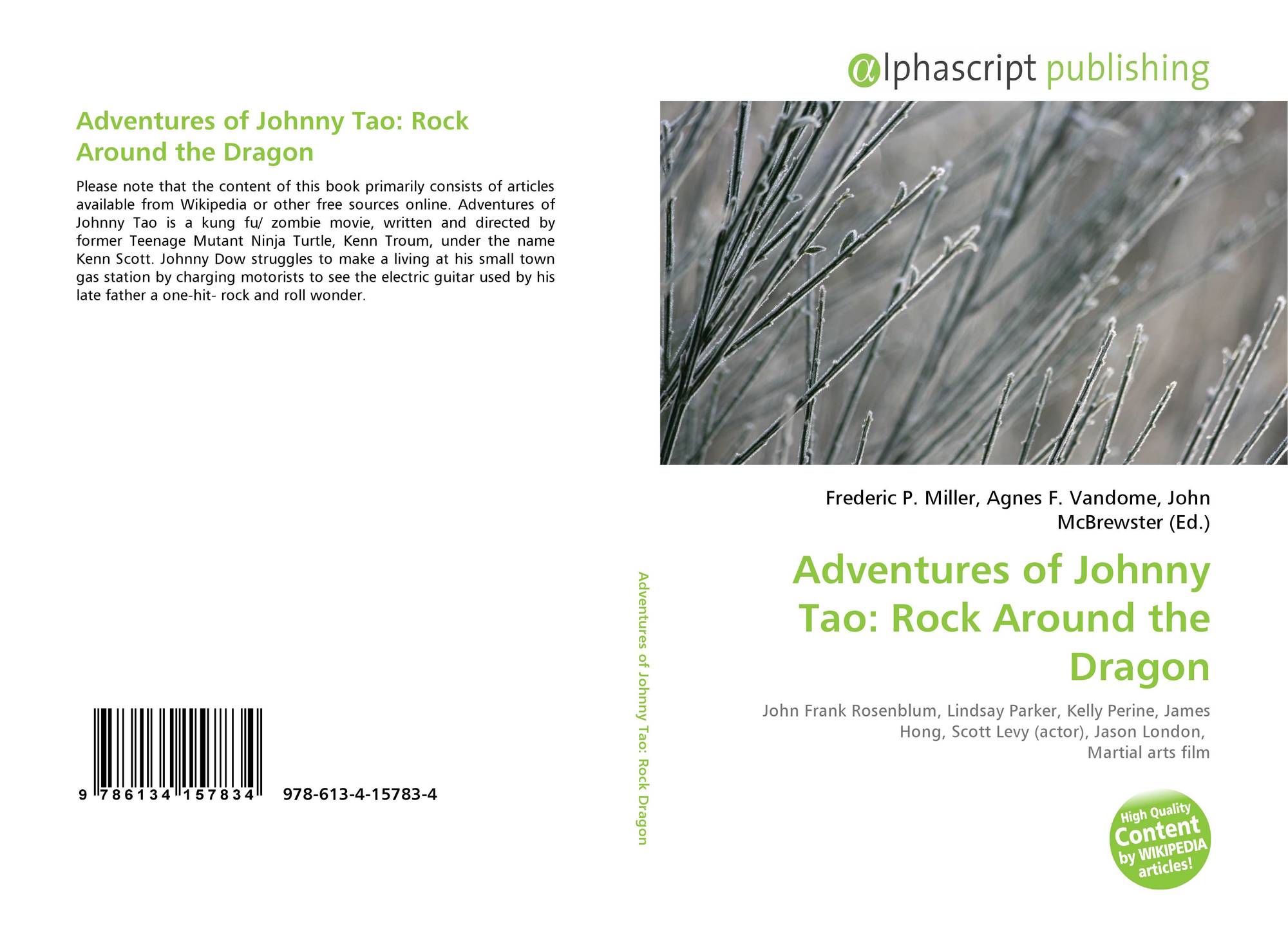 Adventures of Johnny Tao: Rock Around the Dragon, 978-613-4-15783-4,  613415783X ,9786134157834