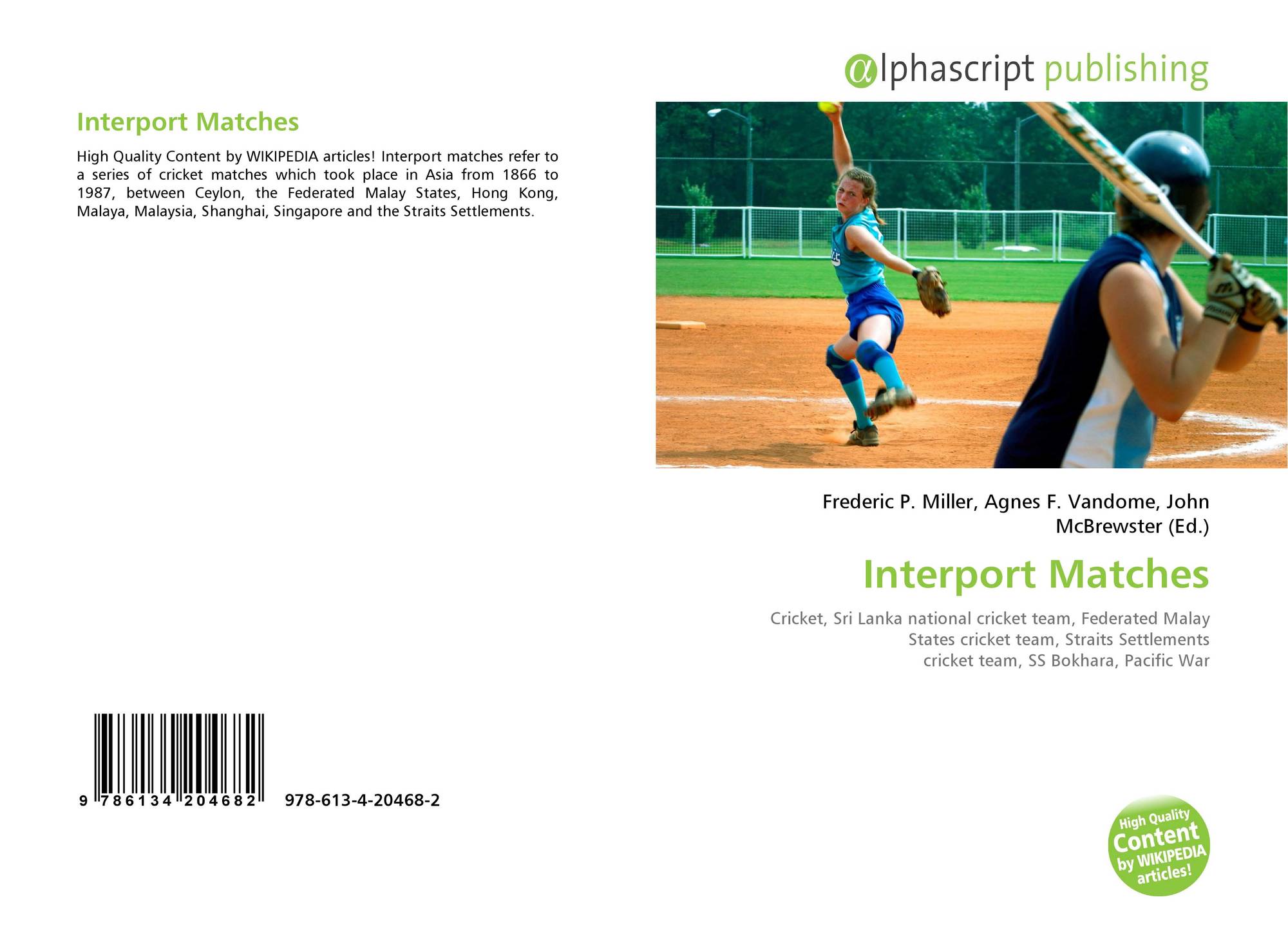 Interport Matches 978 613 4 20468 2 6134204684 9786134204682