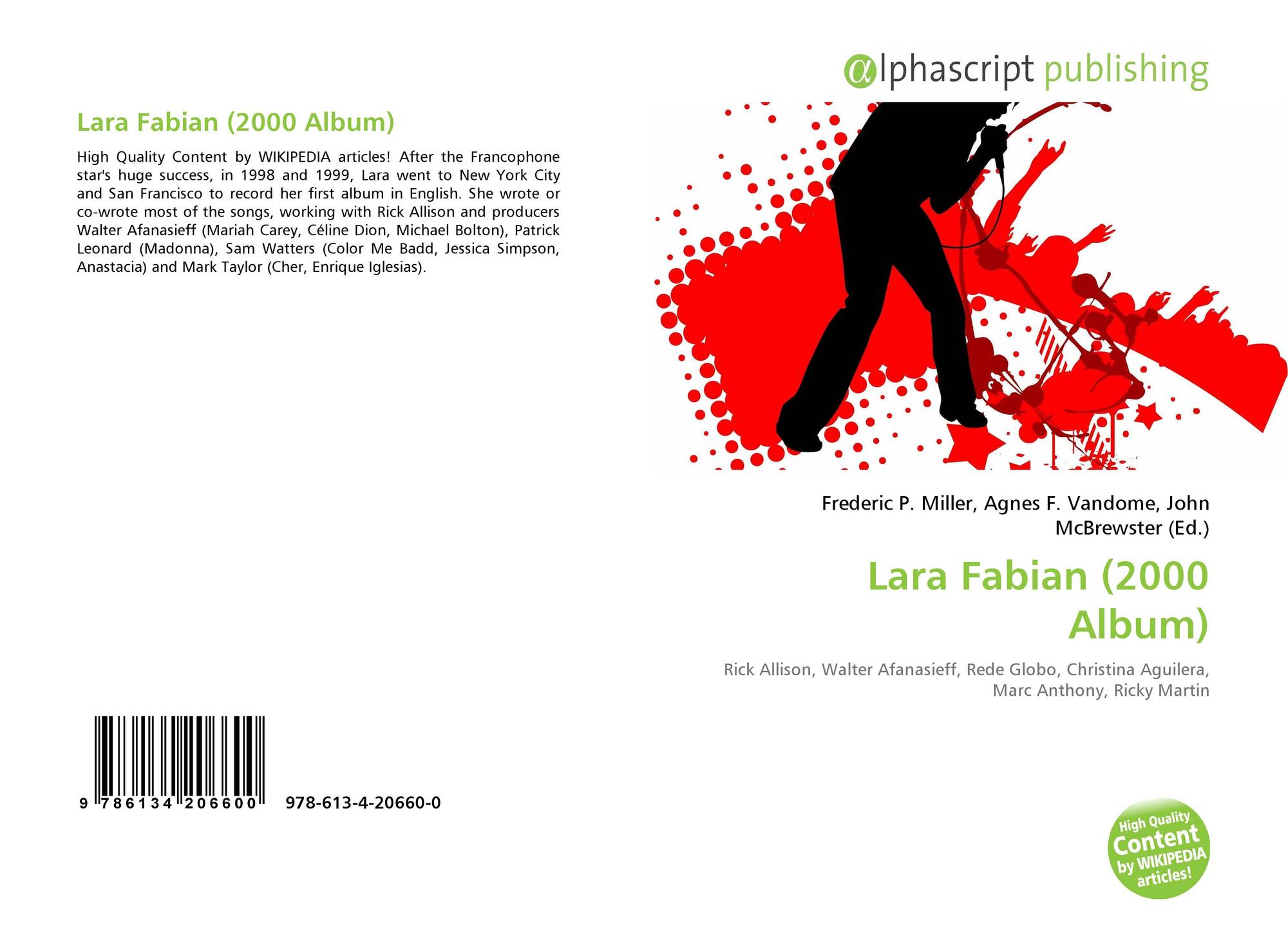 Lara Fabian 00 Album 978 613 4 660 0
