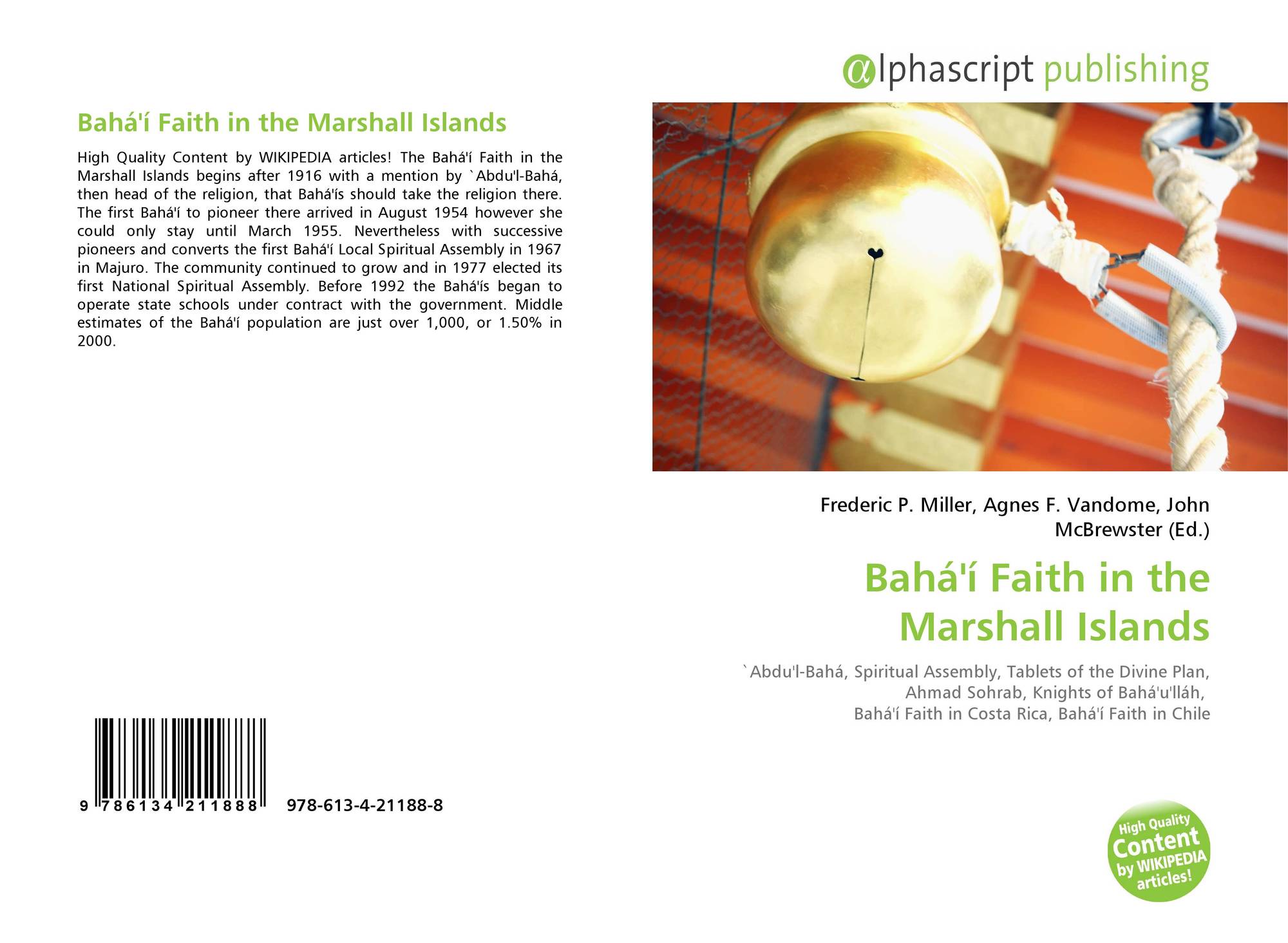 Baha I Faith In The Marshall Islands 978 613 4 211 8
