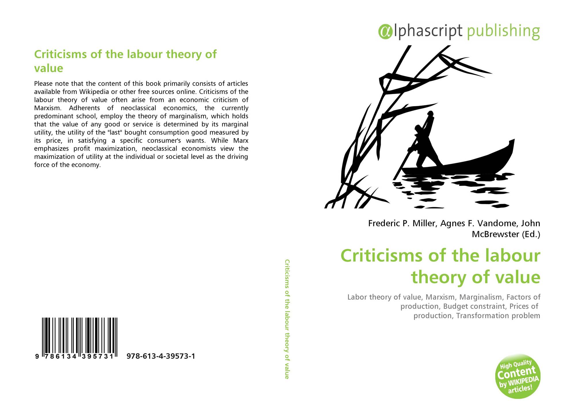 an introduction to the labour theory of value and the marginal theory of value an introduction to the labour theory of value and the marginal theory of value