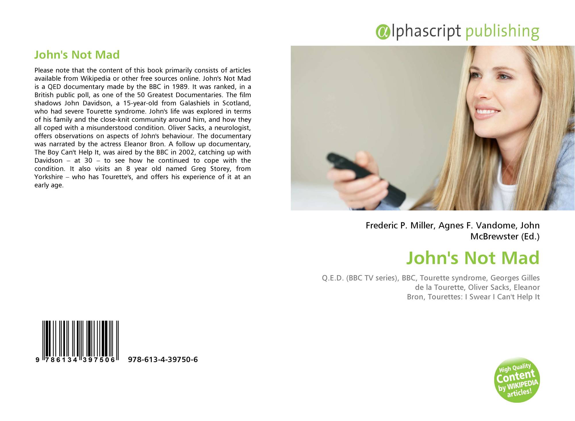 John S Not Mad 978 613 4 39750 6 6134397504 9786134397506