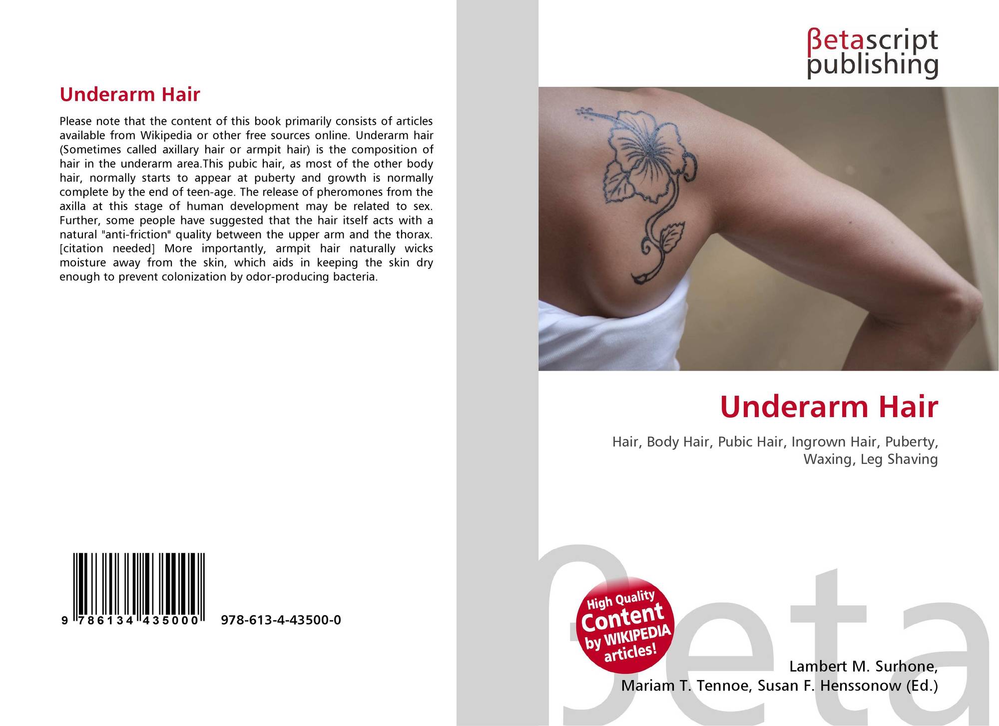 Underarm Hair 978 613 4 43500 0 6134435007 9786134435000