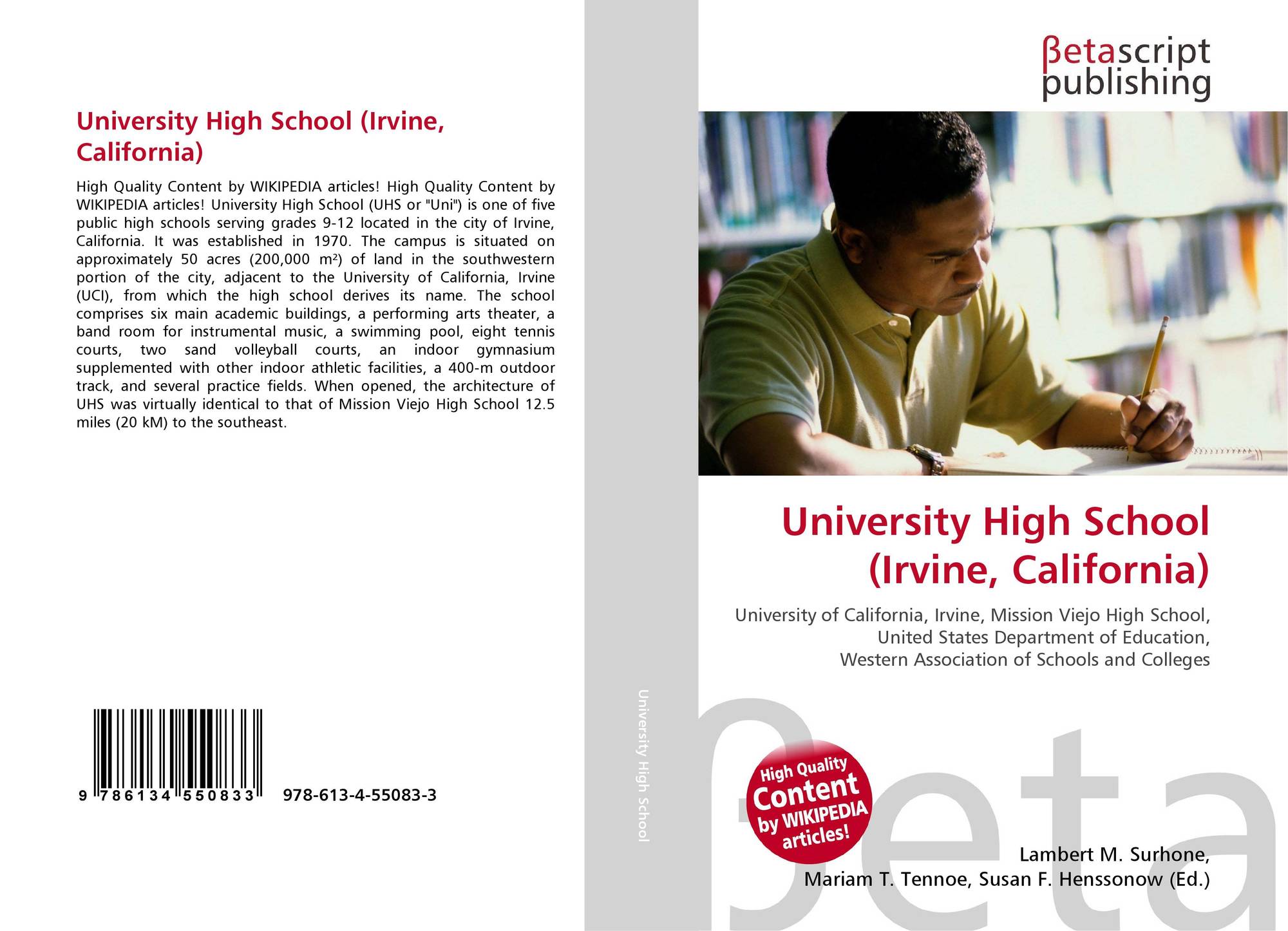 University High School (Irvine, California), 9786134550833