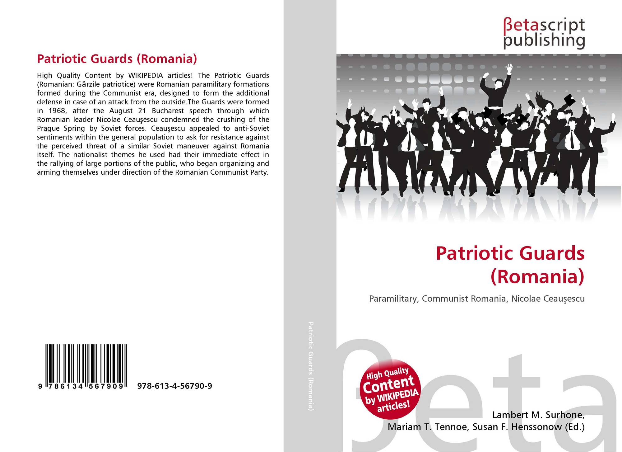 Patriotic Guards (Romania), 9786134567909, 6134567906 ,9786134567909