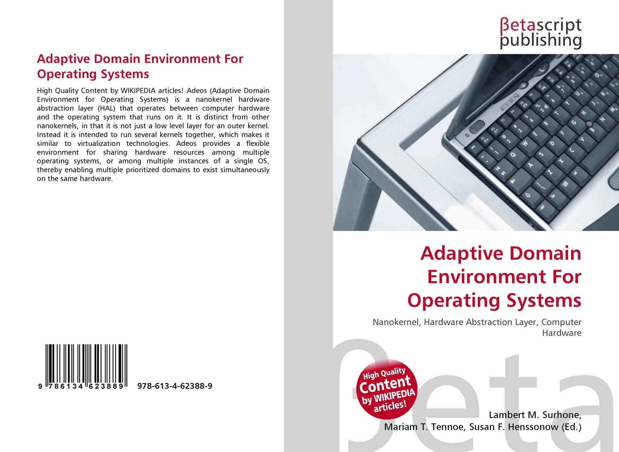 Adaptive Domain Environment For Operating Systems, 9786134623889
