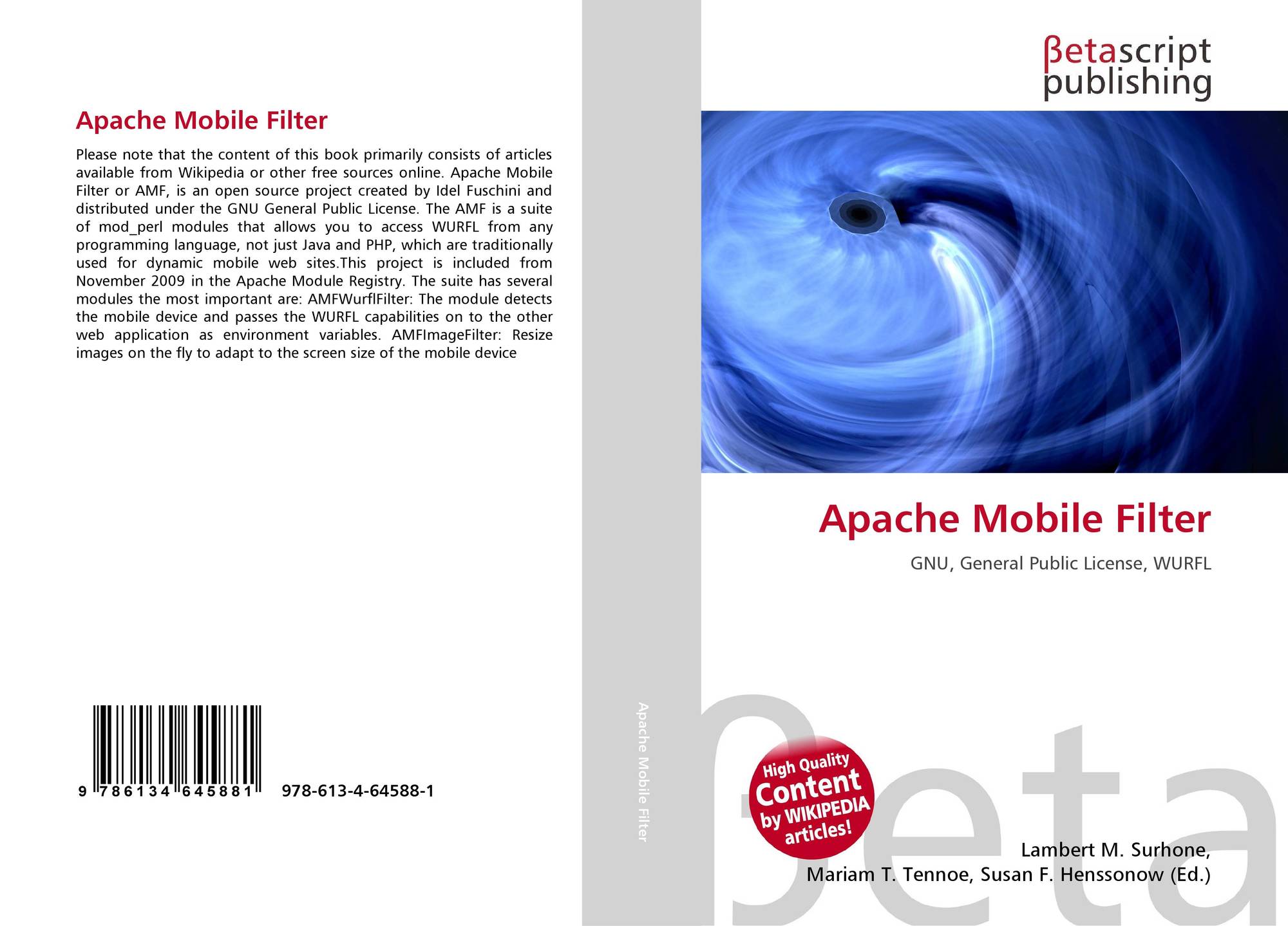 Apache Mobile Filter 978 613 4 64588 1 6134645885 9786134645881