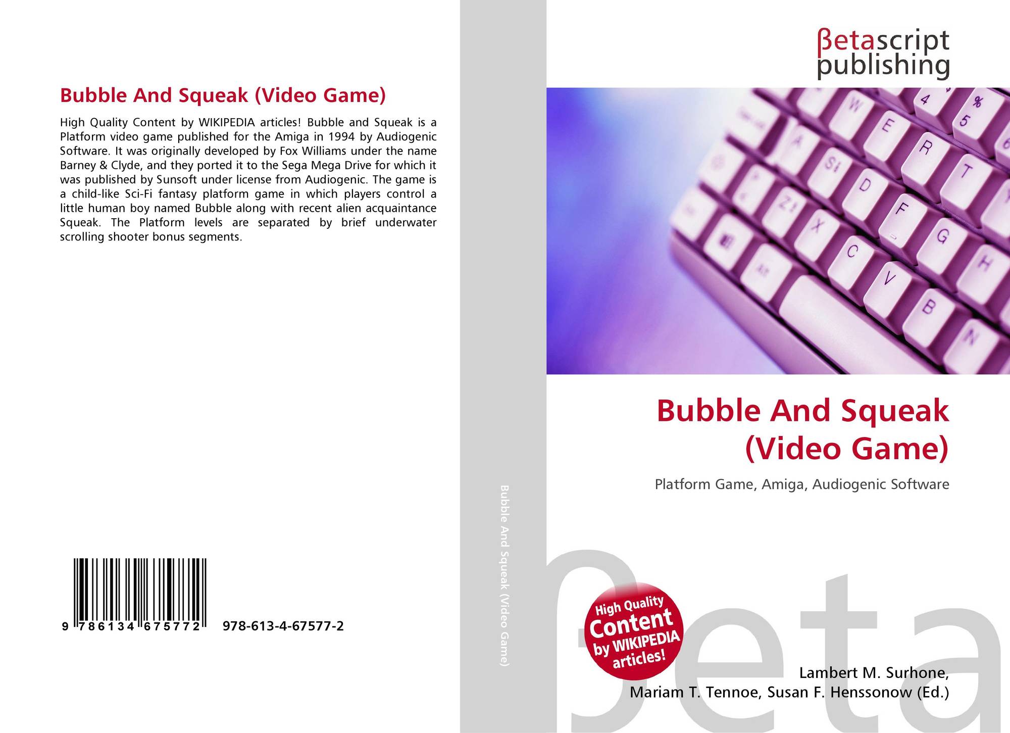 bubble and squeak video game