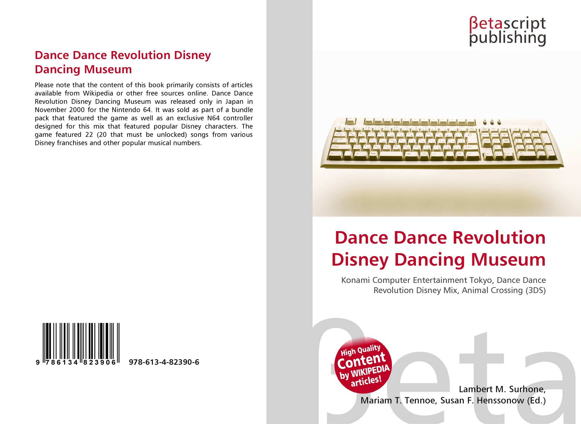 Dance Dance Revolution Disney Dancing Museum 978 613 4 390 6