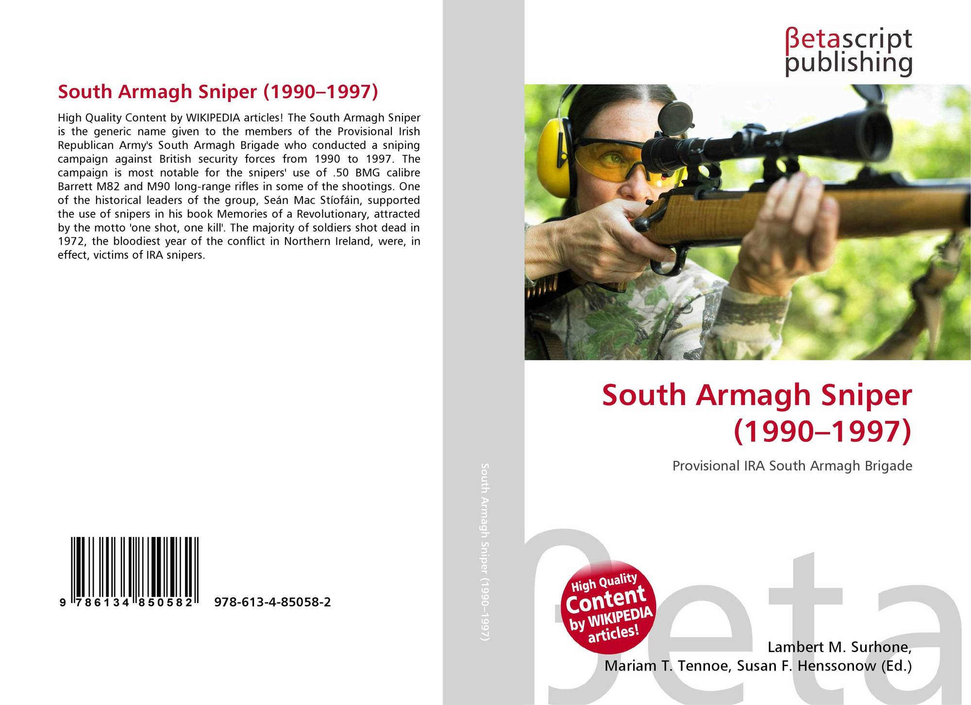 South Armagh Sniper (1990–1997), 978-613-4-85058-2, 6134850586 ...