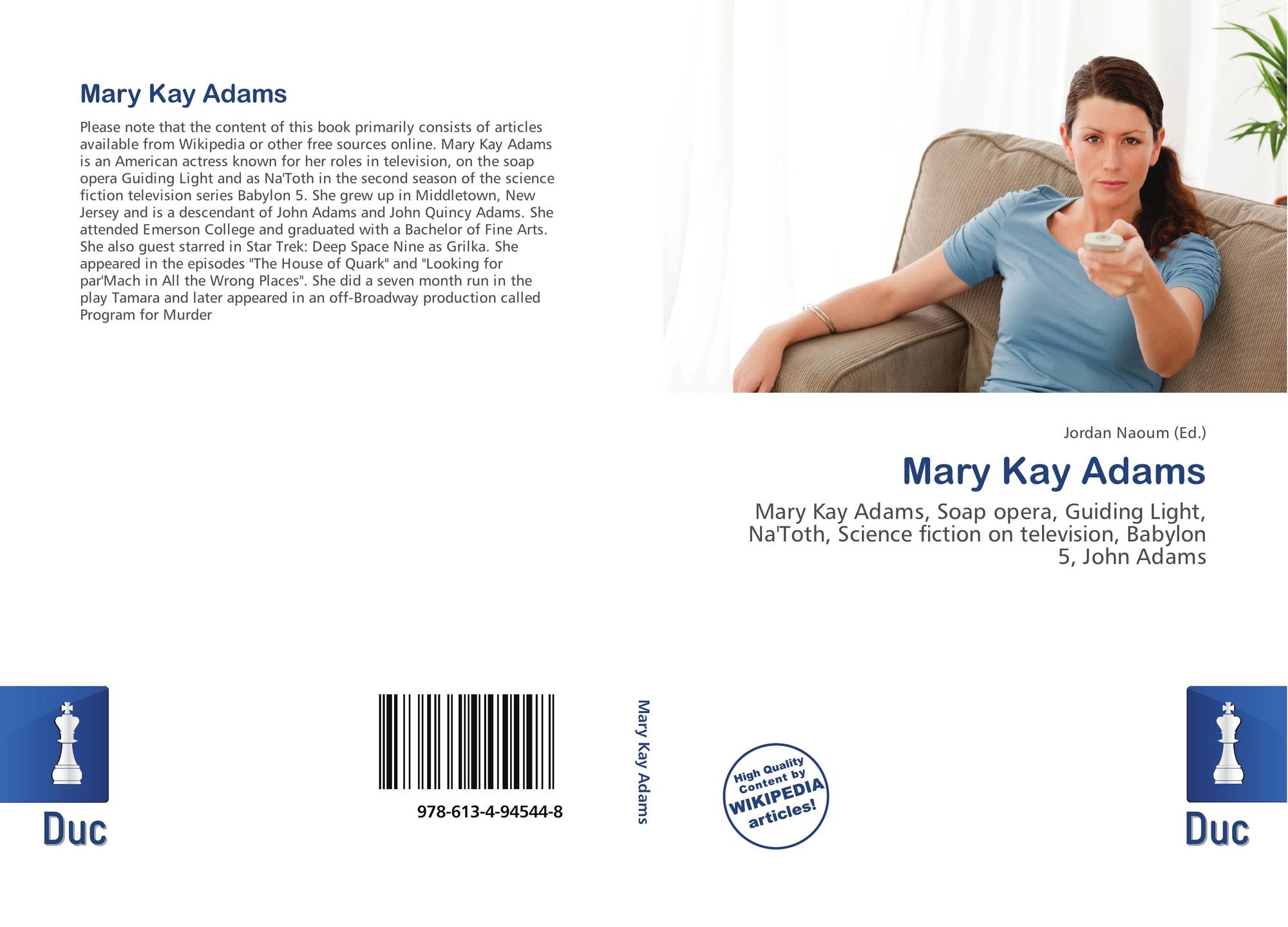 Обложка Mary Kay Adams. 