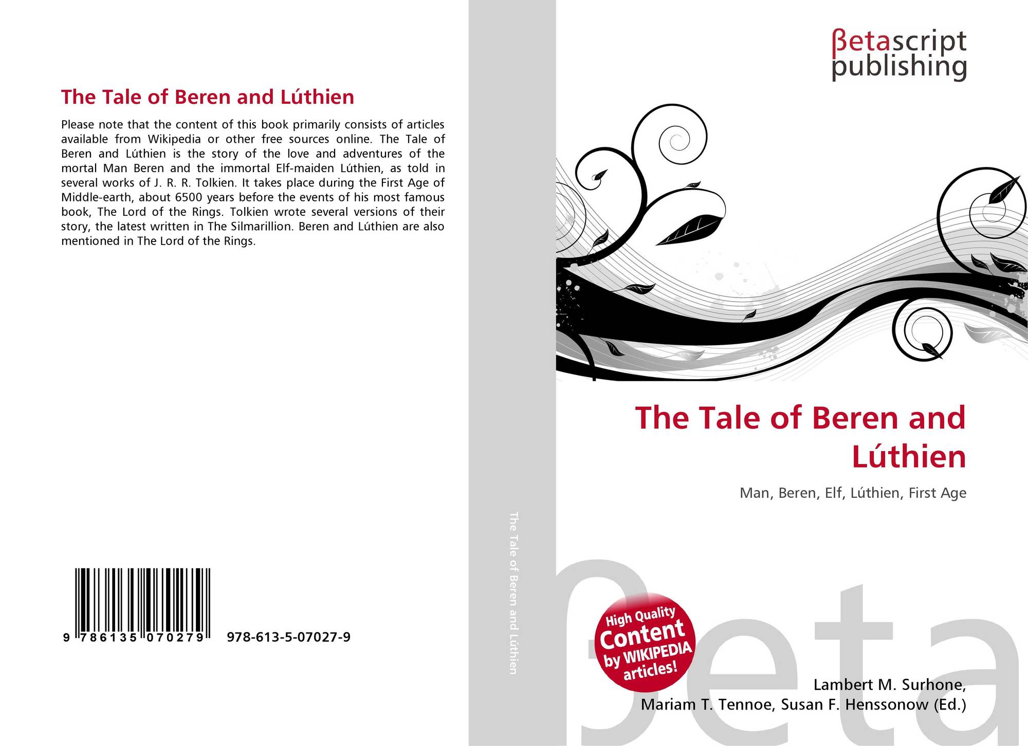 the tale of luthien and beren