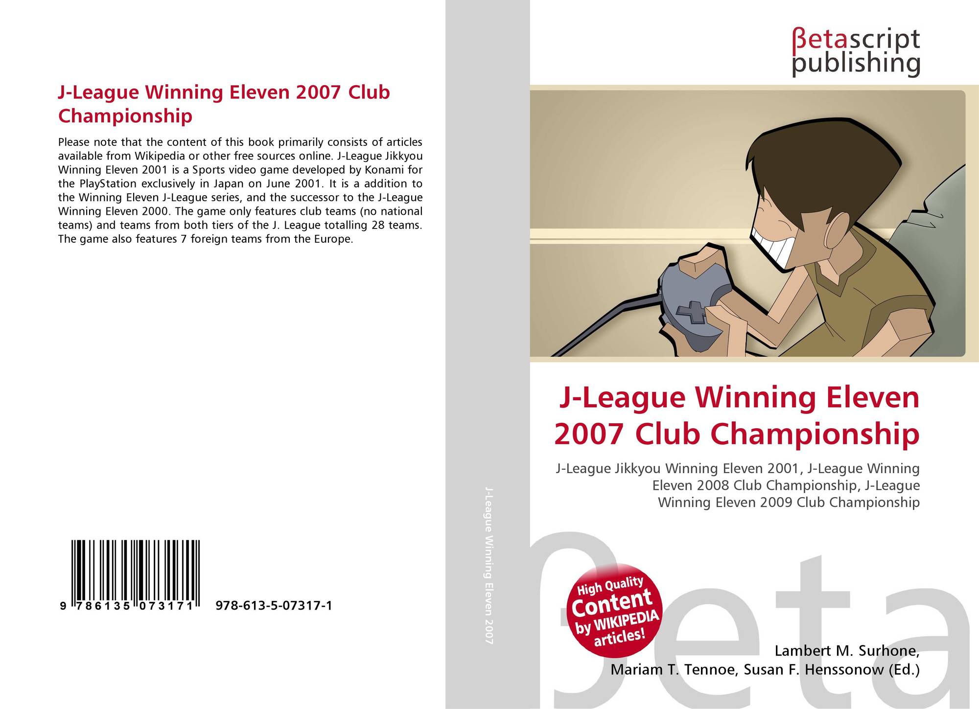 J League Winning Eleven 07 Club Championship 978 613 5 1