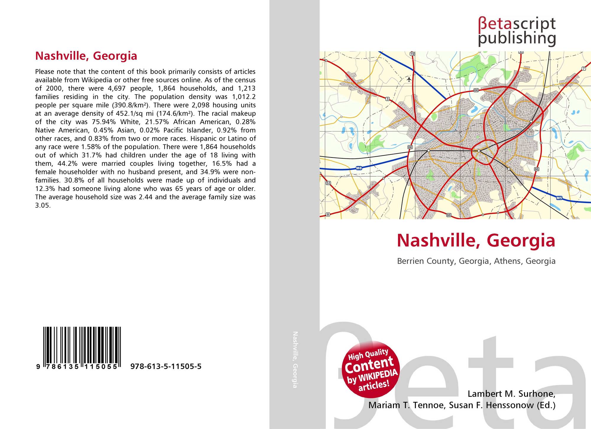 Nashville, 9786135115055, 6135115057 ,9786135115055