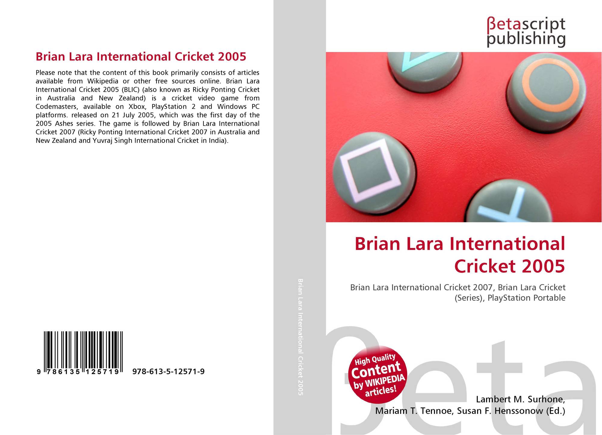 brian lara international cricket 2005 brian lara international cricket 2005
