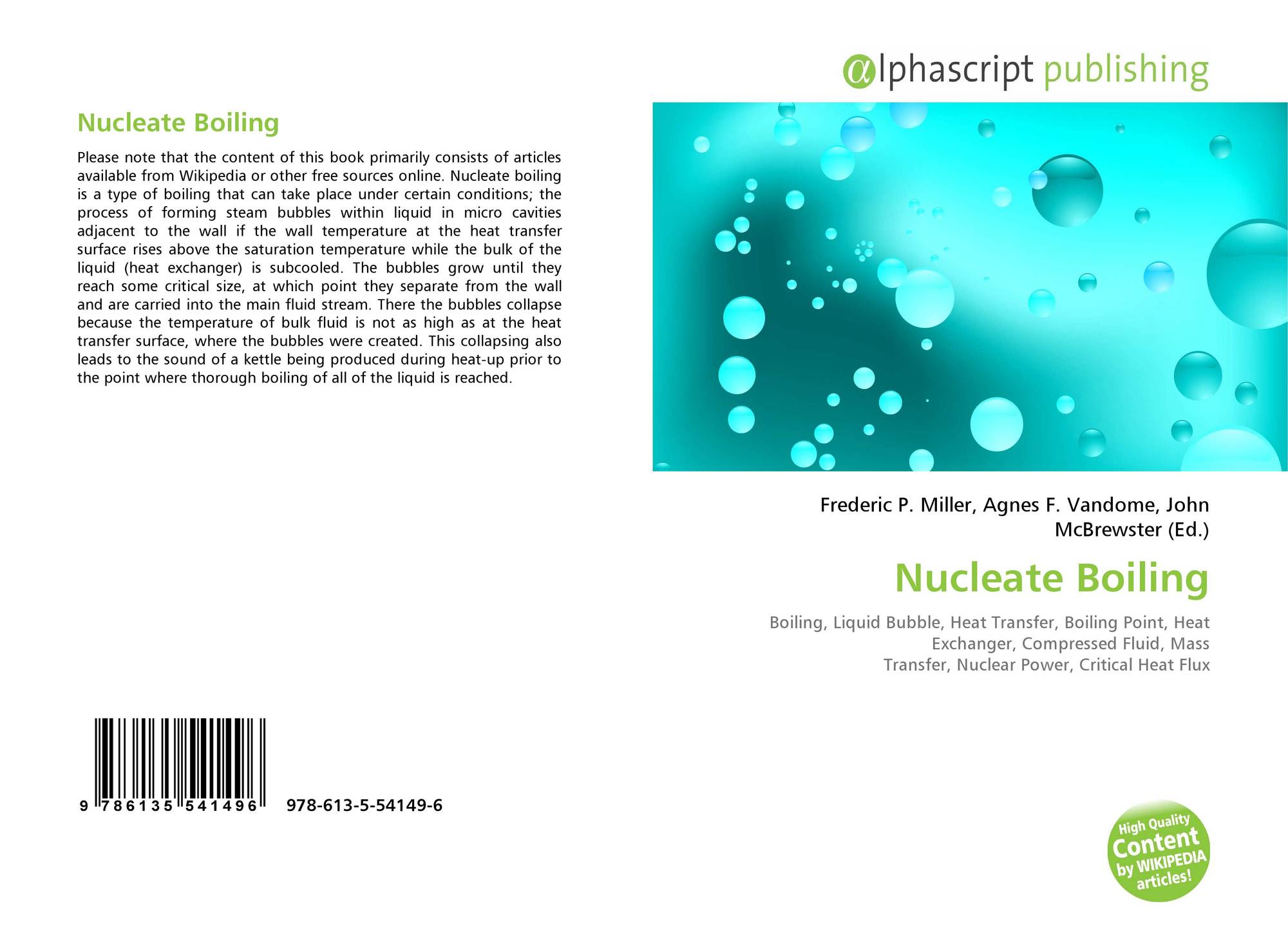 Nucleate boiling