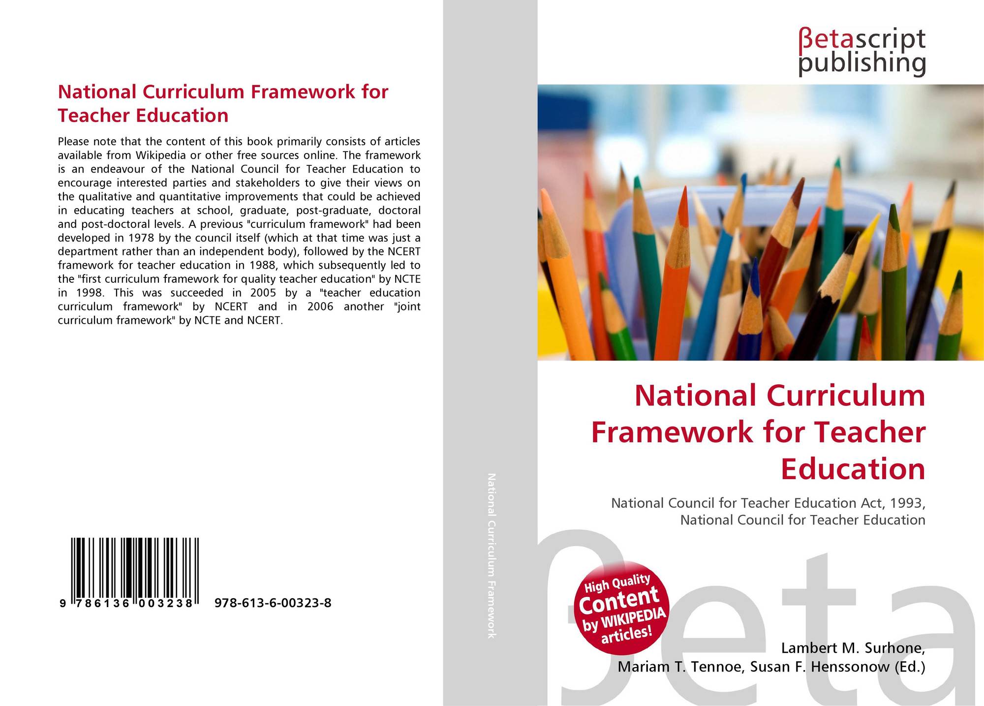 Education And The National Curriculum Framework