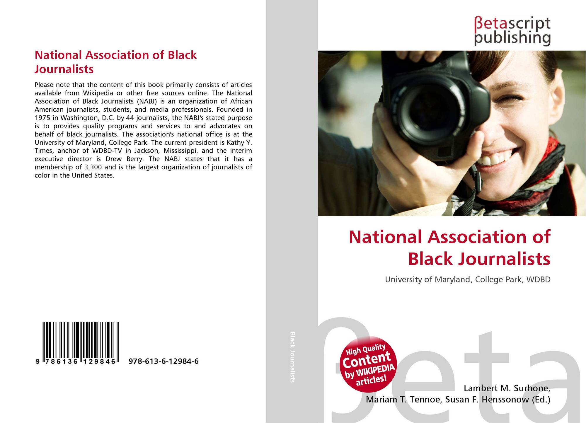 National Association of Black Journalists, 9786136129846