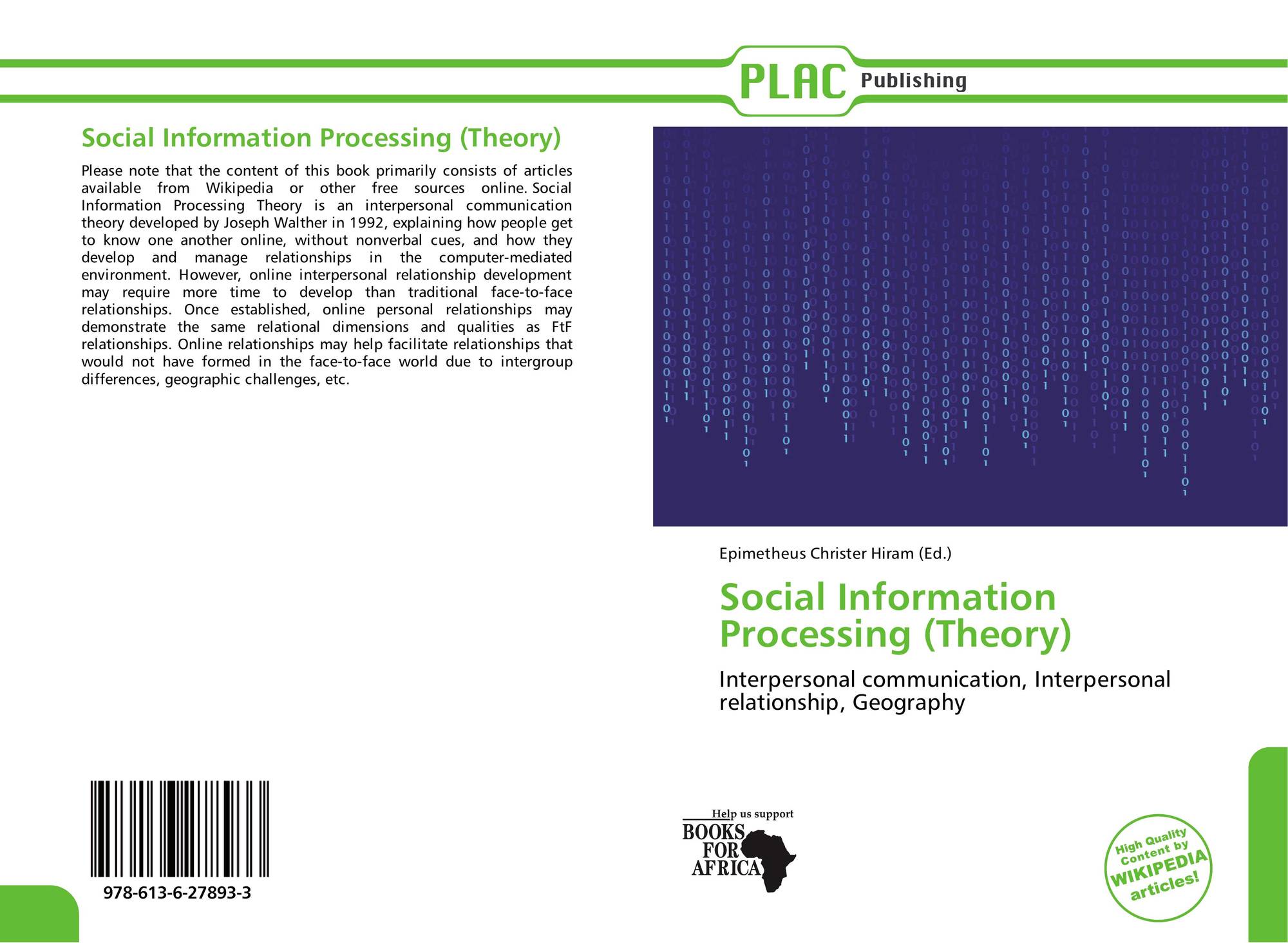 The Social Information Processing Theory