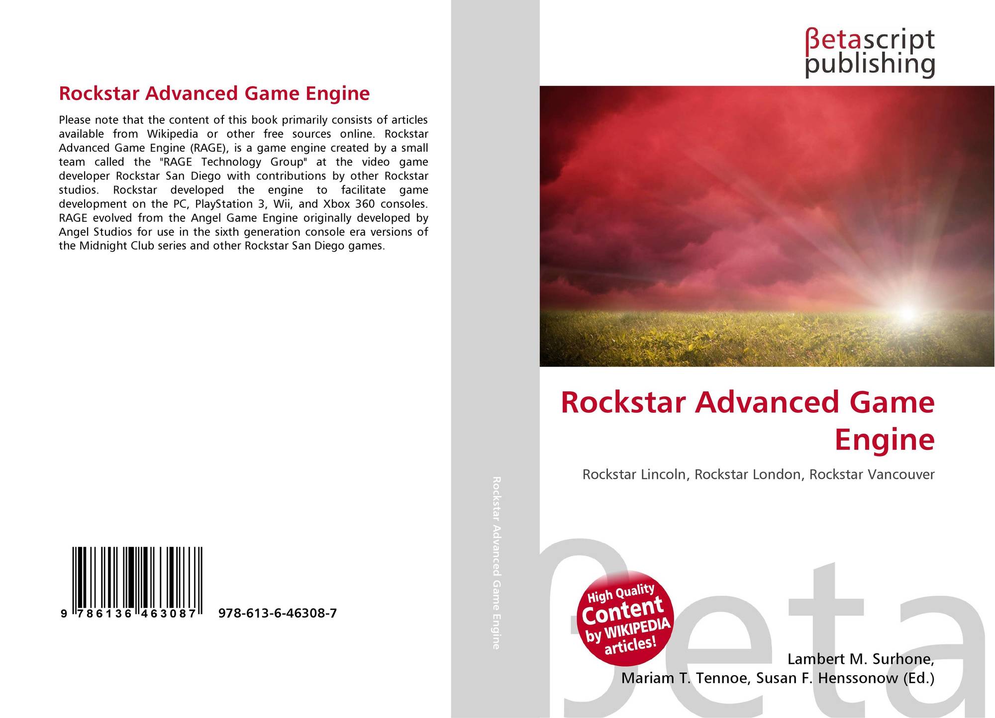 rockstar advanced game engine