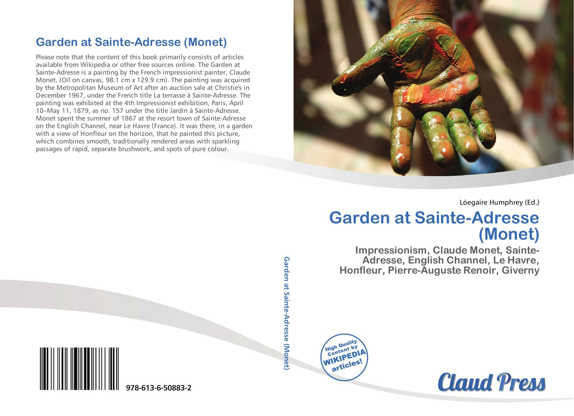 Garden At Sainte Adresse Monet 978 613 6 50883 2 6136508834