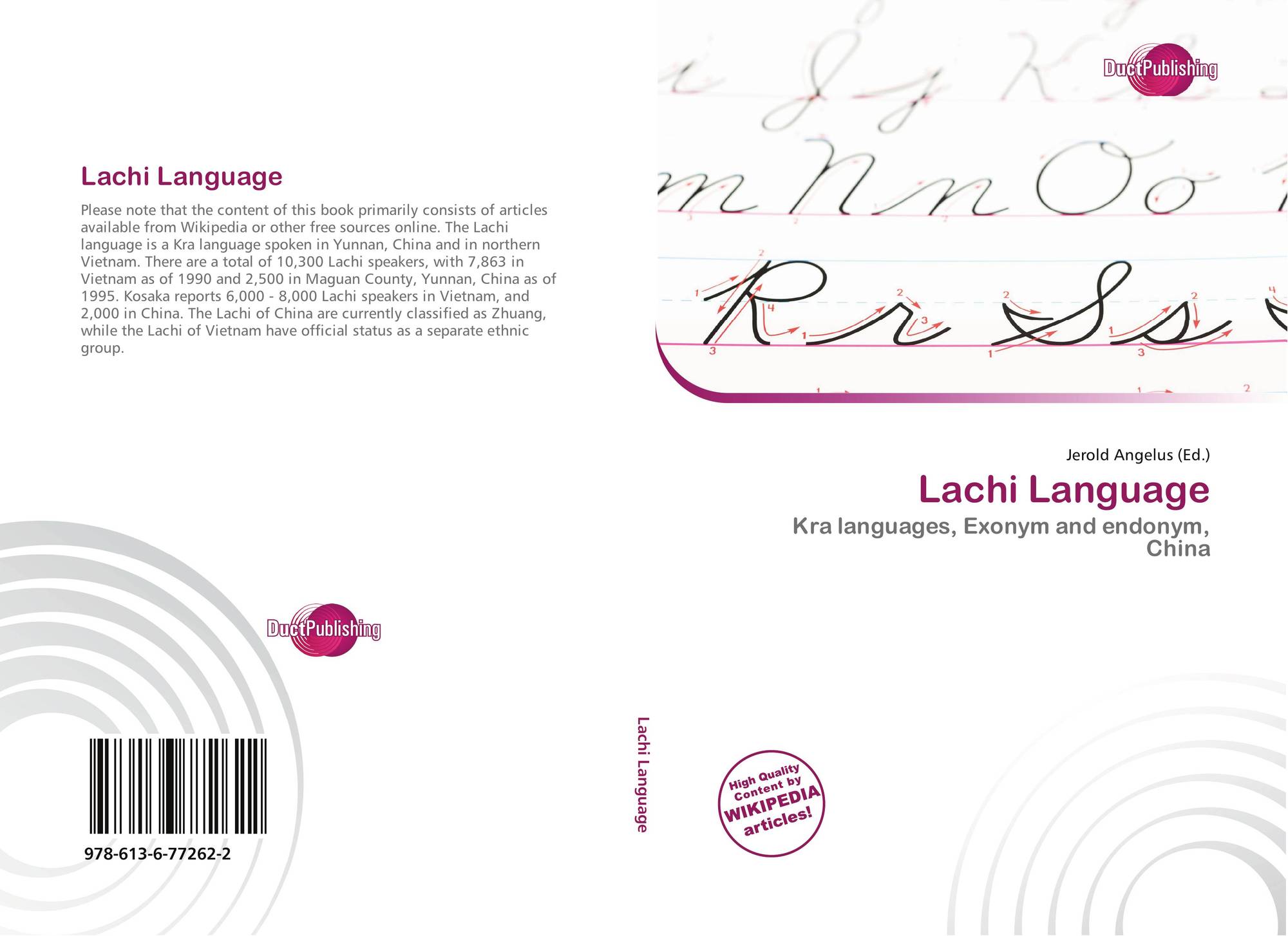Lachi Language 978 613 6 2