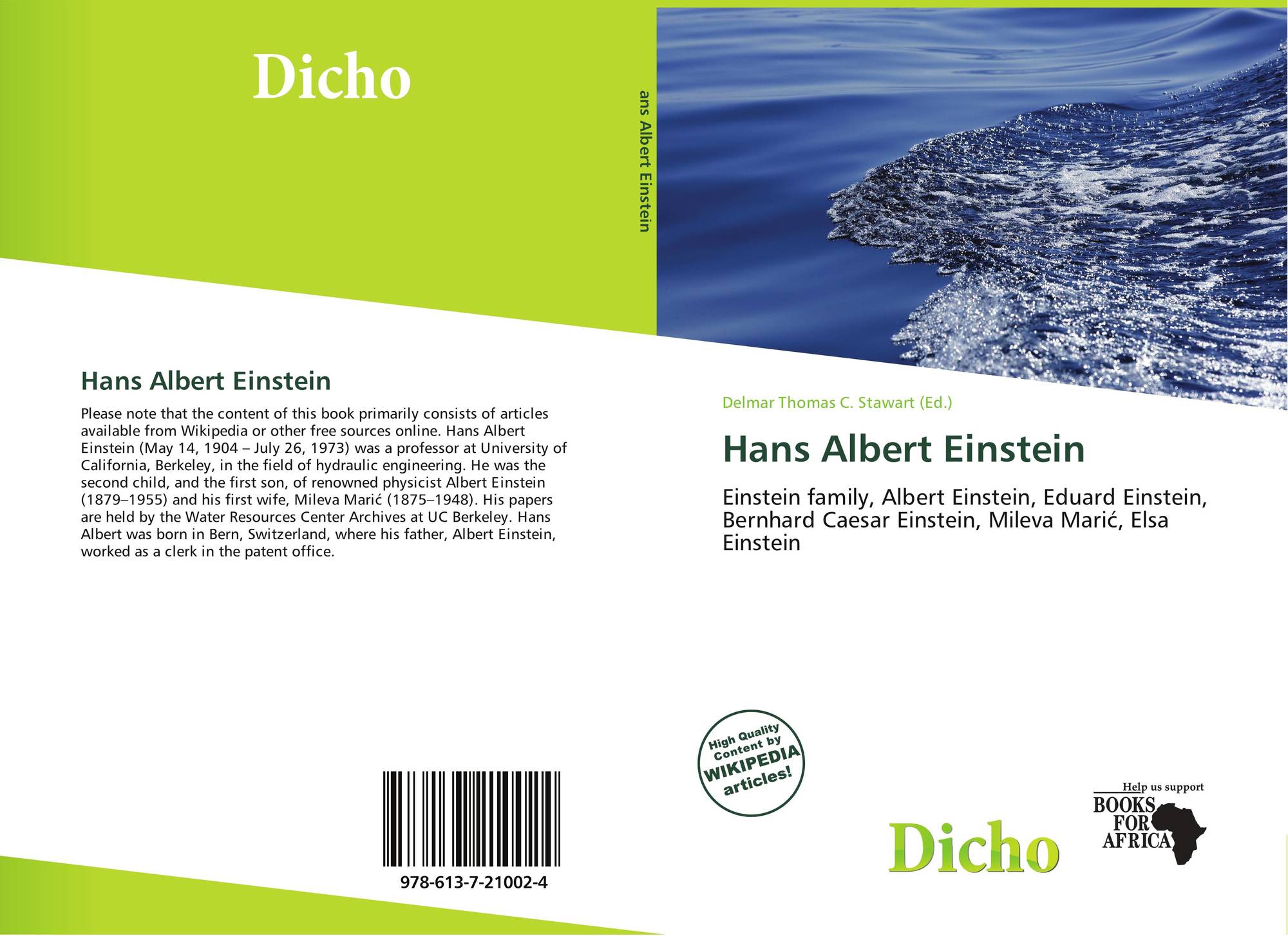 Hans albert einstein 978 613 7 21002 4 6137210022 9786137210024
