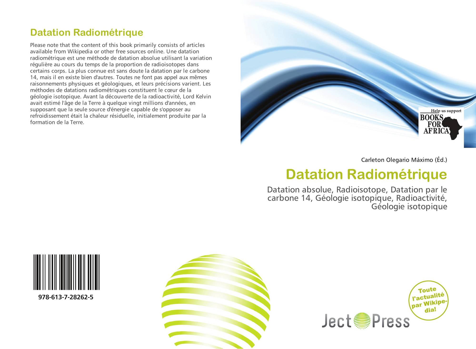 Radio-isotopes de datation radioactive