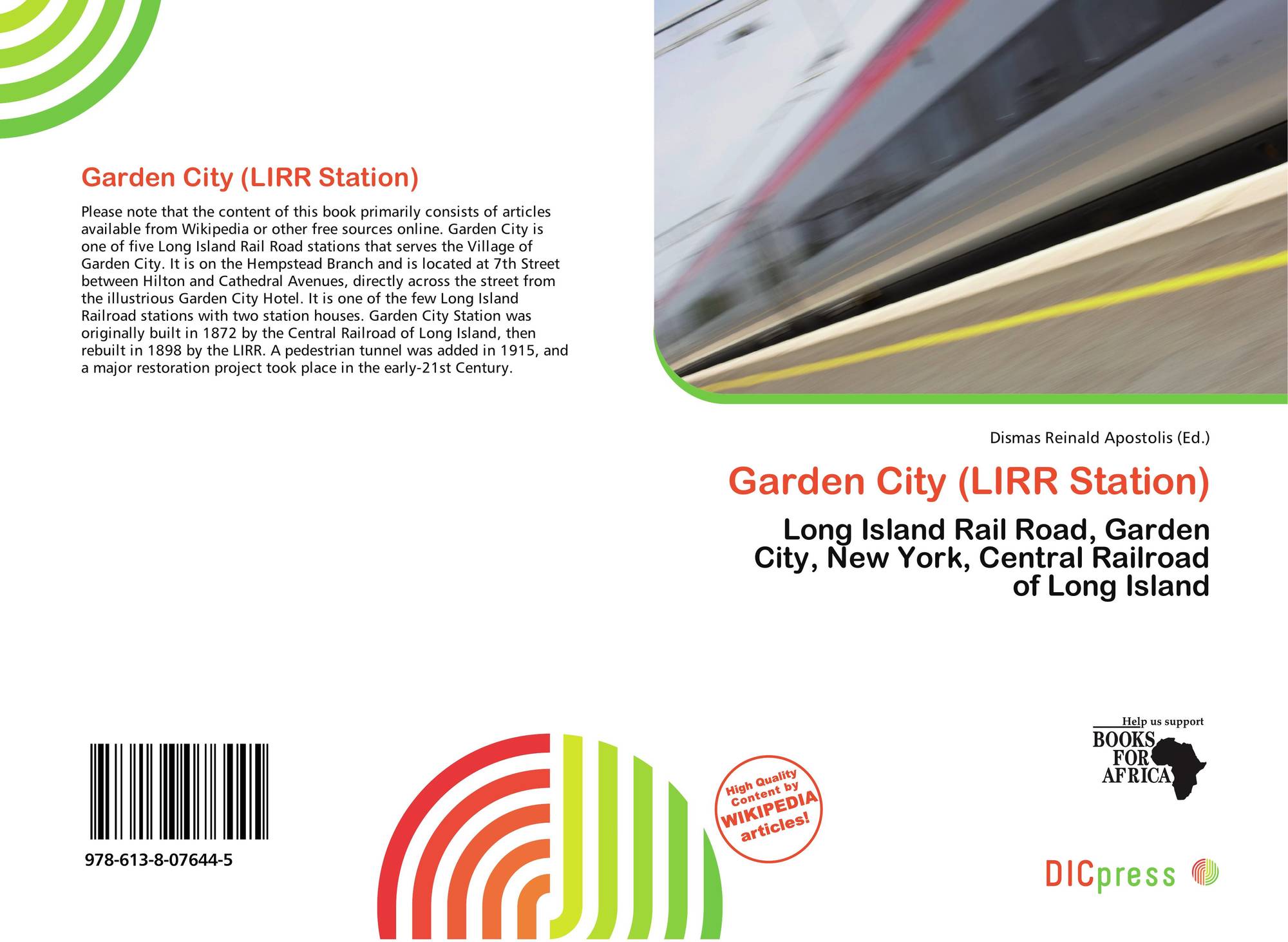 Garden City Lirr Station 978 613 8 07644 5 6138076443