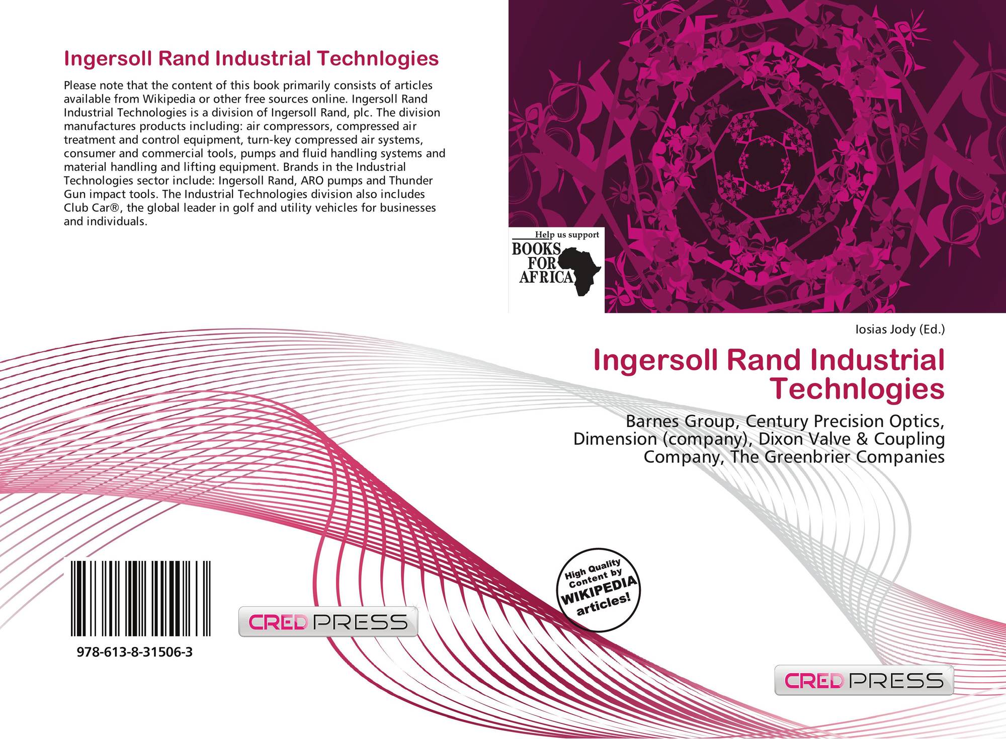 Ingersoll Rand Industrial Technlogies 978 613 8 31506 3