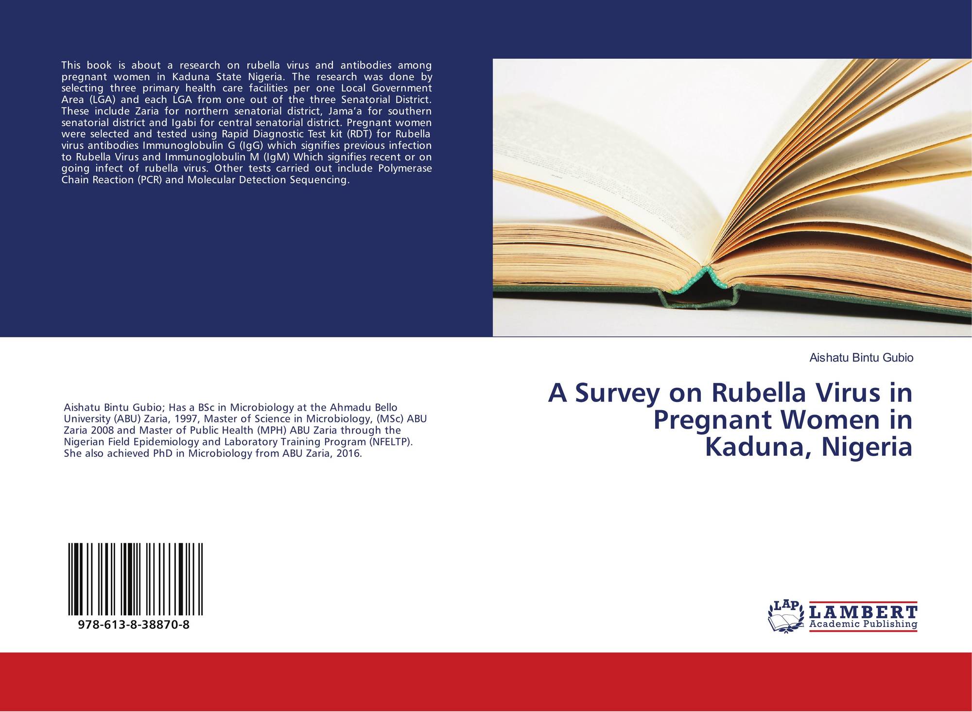 A Survey on Rubella Virus in Pregnant Women in Kaduna, Niger