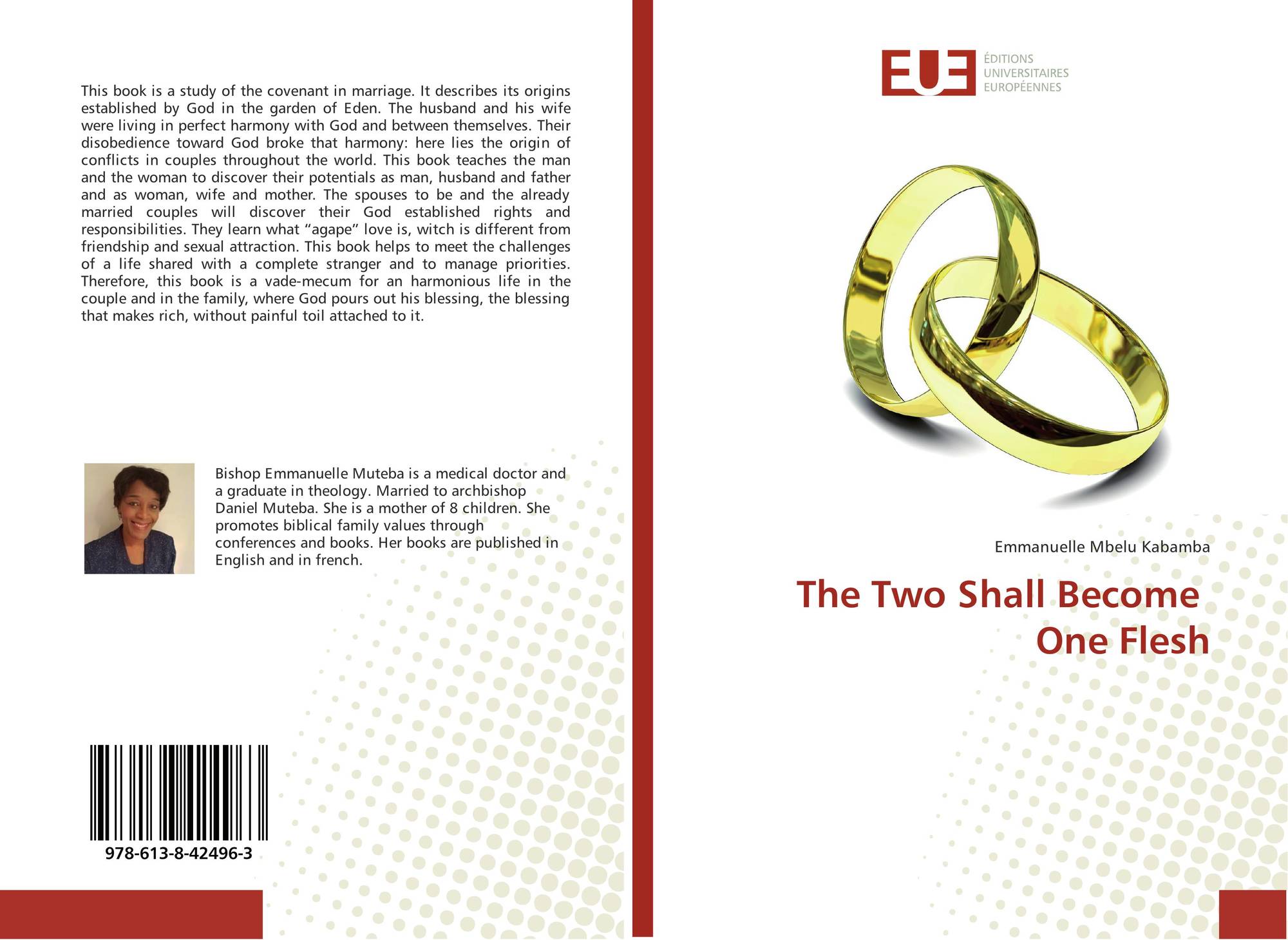 The Two Shall Become One Flesh 978 613 8 3 By Emmanuelle Mbelu Kabamba