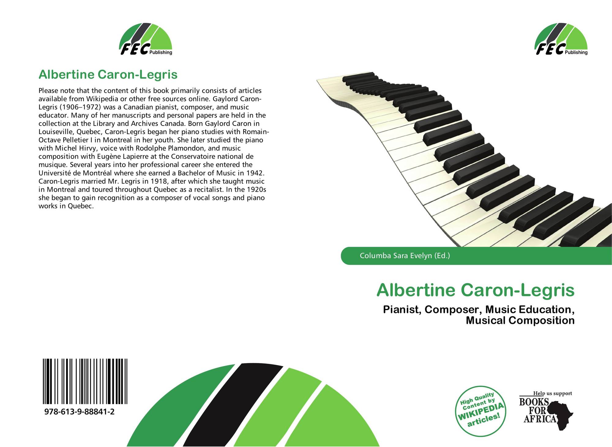 Albertine Caron-Legris, 978-613-9-88841 