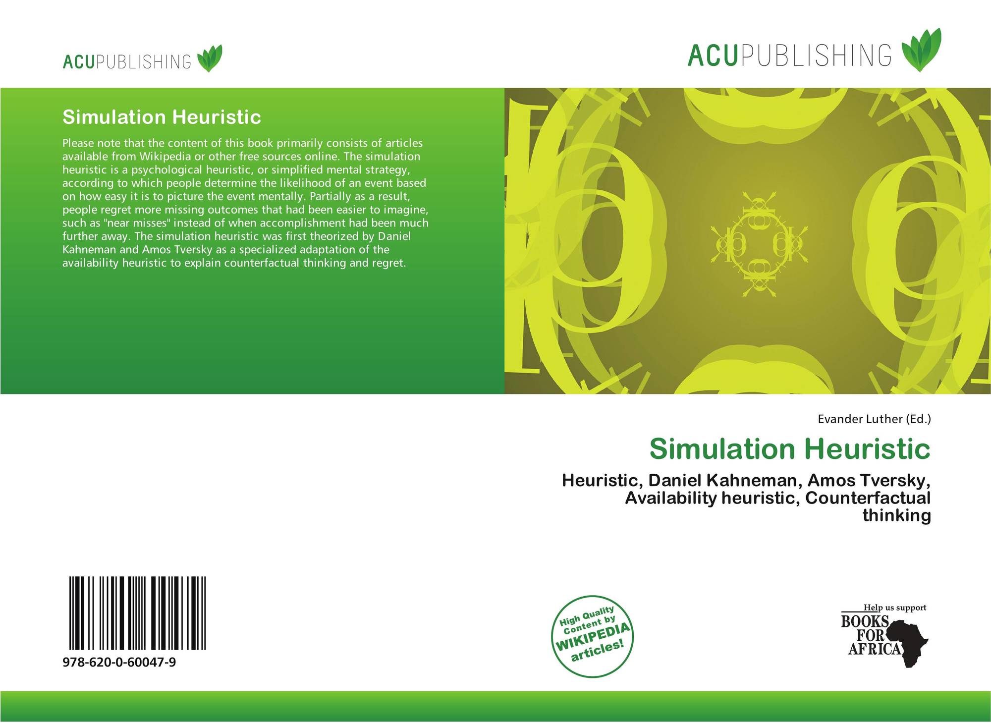 Simulation Heuristic, 9786200600479, 6200600473 ,9786200600479