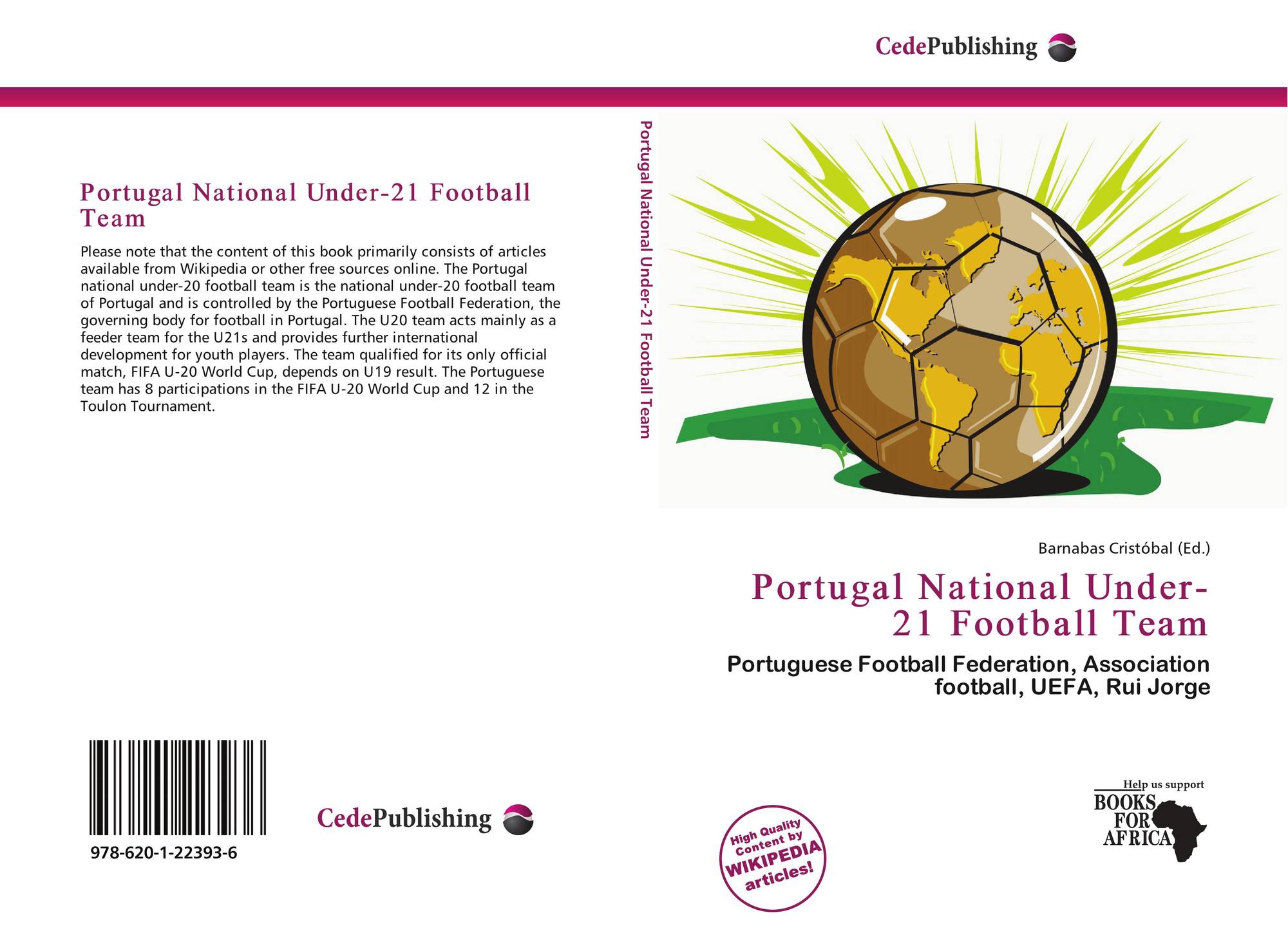 Portugal National Under 21 Football Team 978 6 1 6