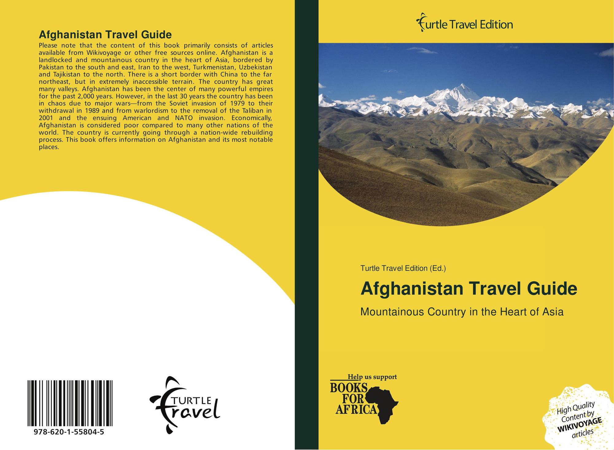 travel books on afghanistan
