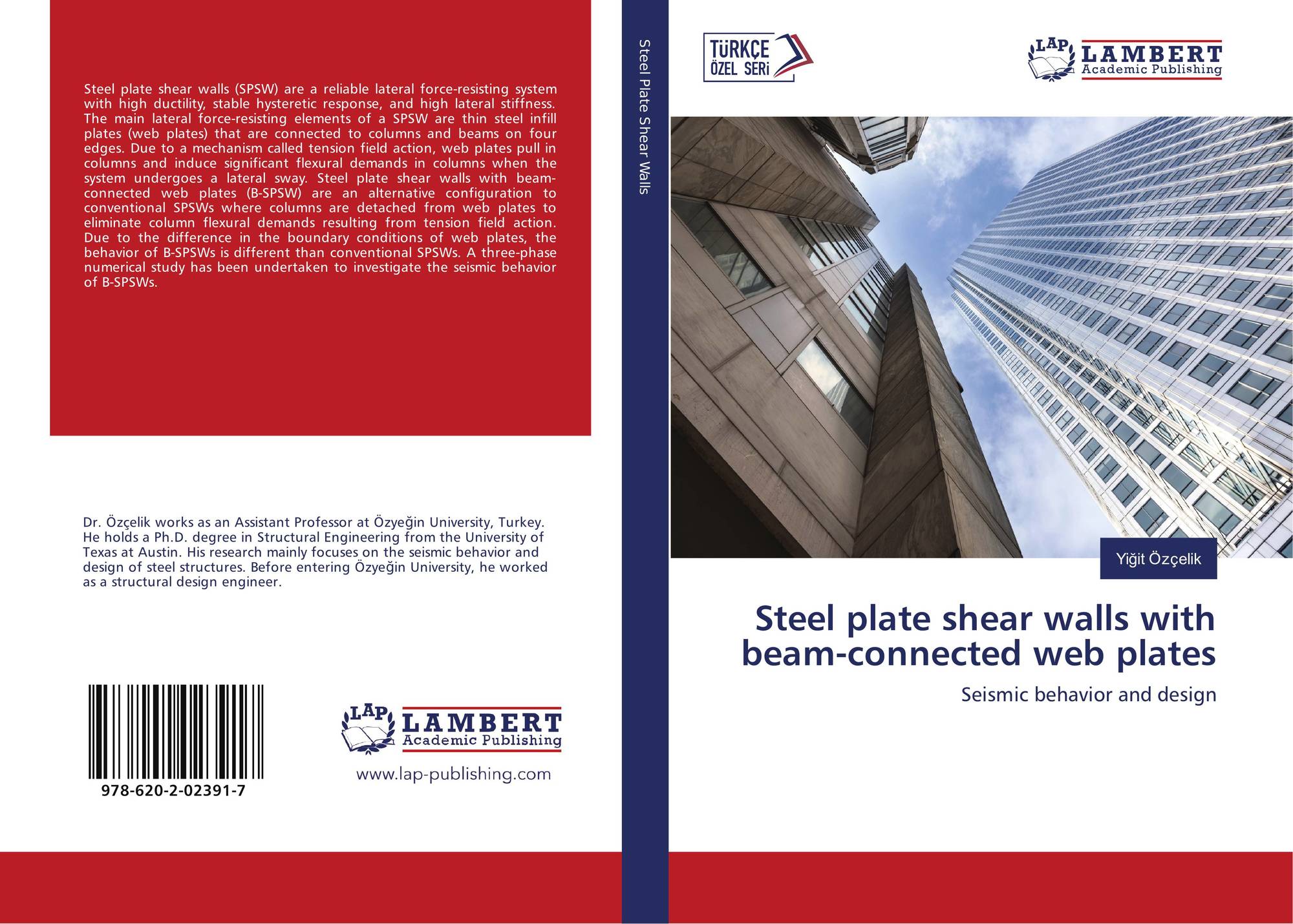 Steel plate shear walls with beamconnected plates, 978620202391