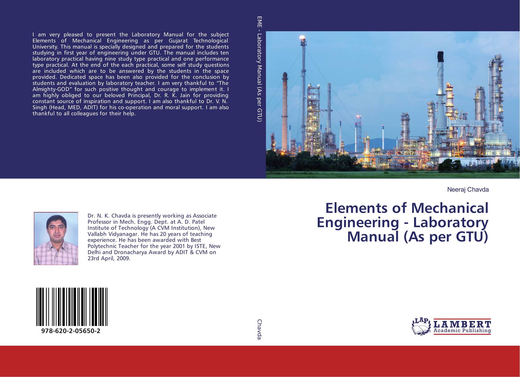 ... Mechanical Engineering - Laboratory Manual (As per GTU). 9786202056502
