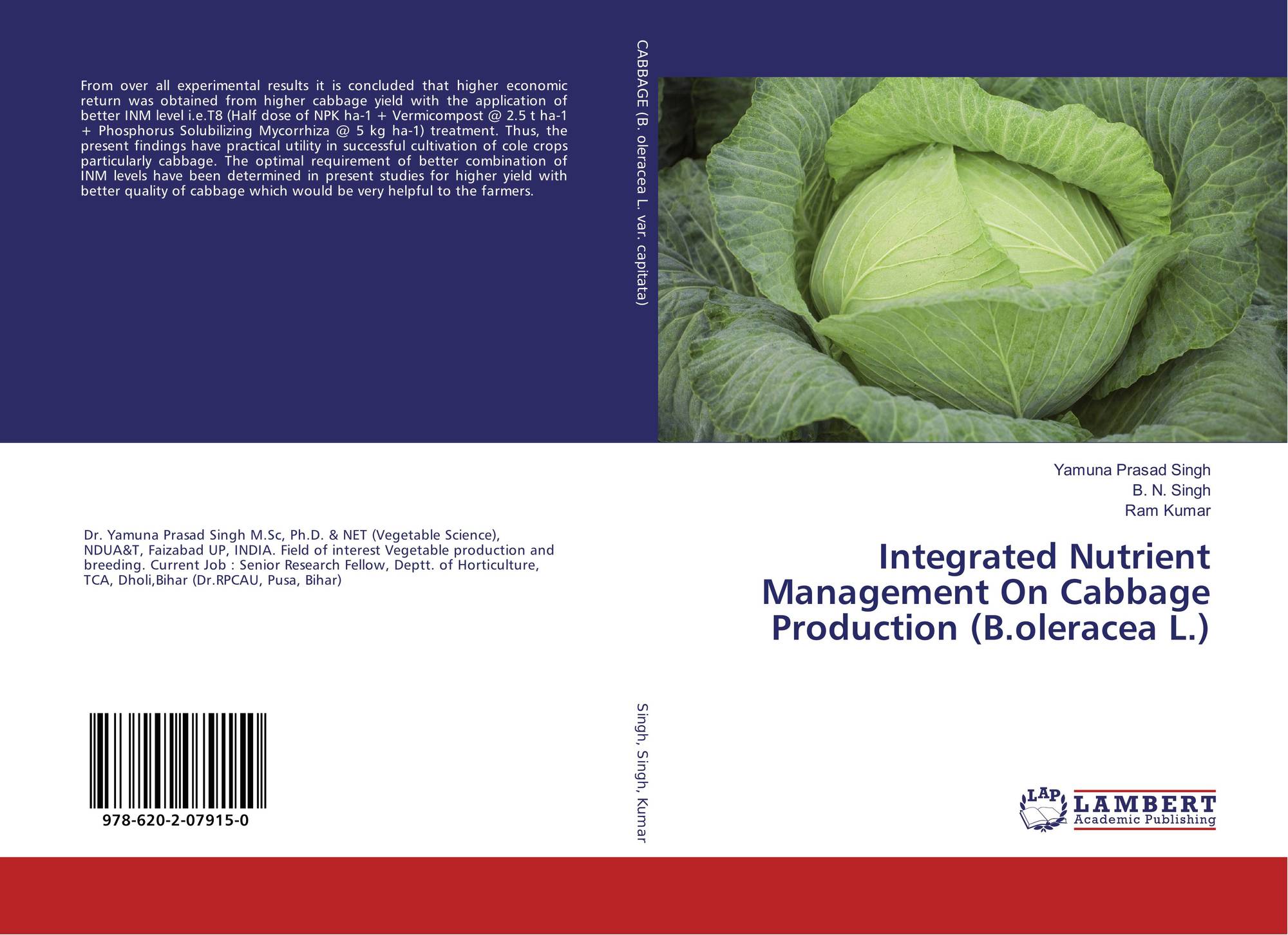 Integrated Nutrient Management On Cabbage Production (B.oleracea L ...