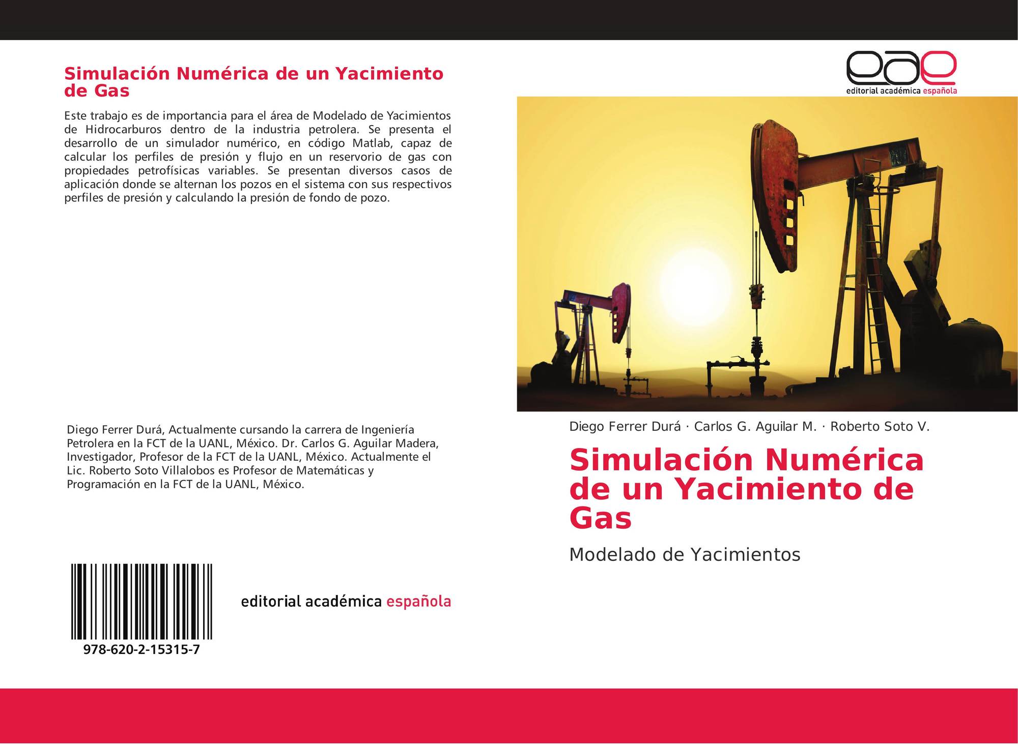 Simulación Numérica De Un Yacimiento De Gas, 978-620-2-15315-7 ...