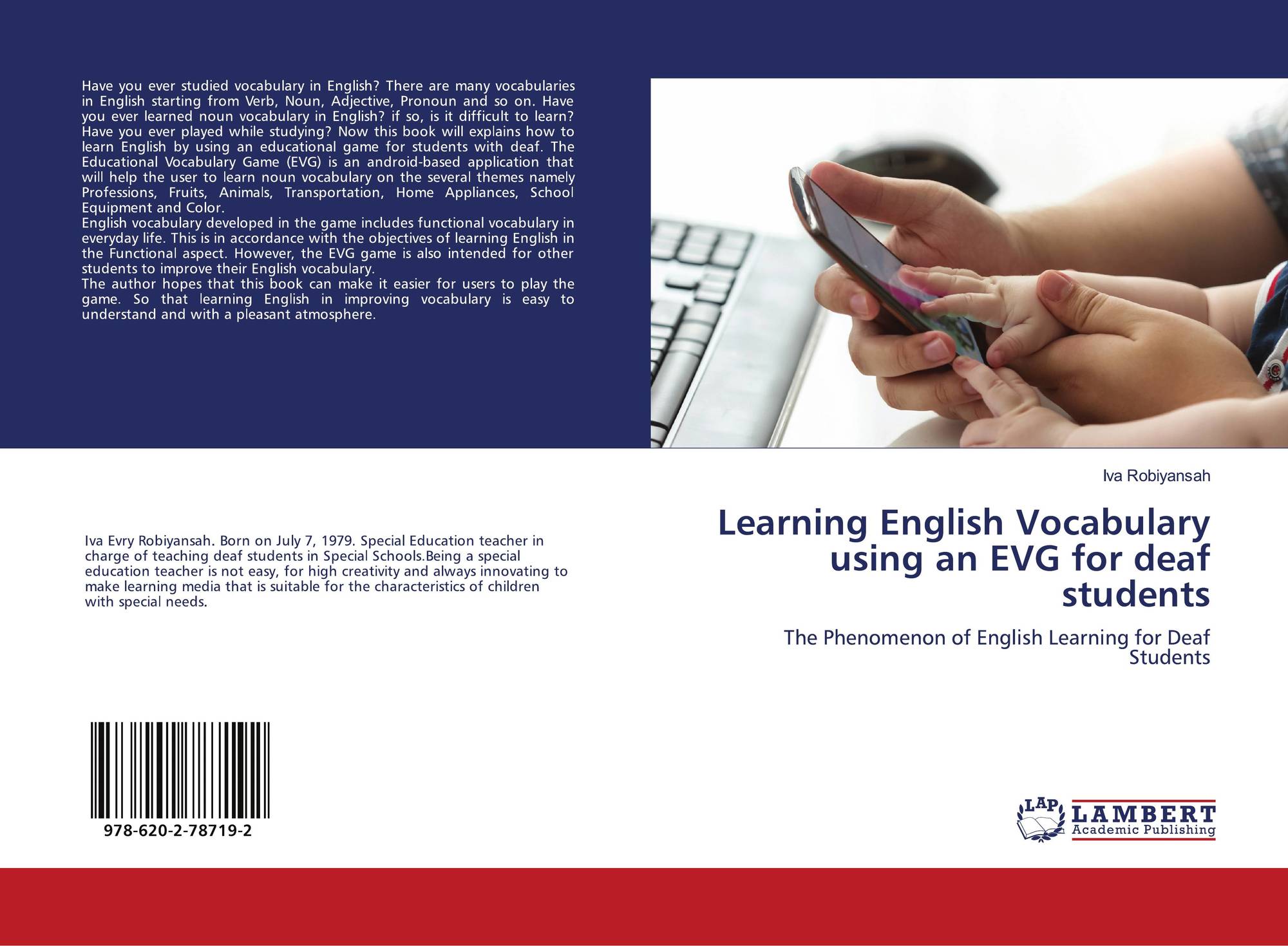 Learning English Vocabulary Using An Evg For Deaf Students 978 6 2 2 By Iva Robiyansah