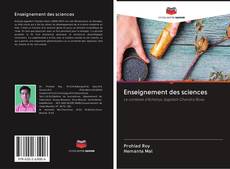 Enseignement des sciences kitap kapağı