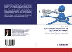 Обложка Behavioral Dimensions of Educational Leaders